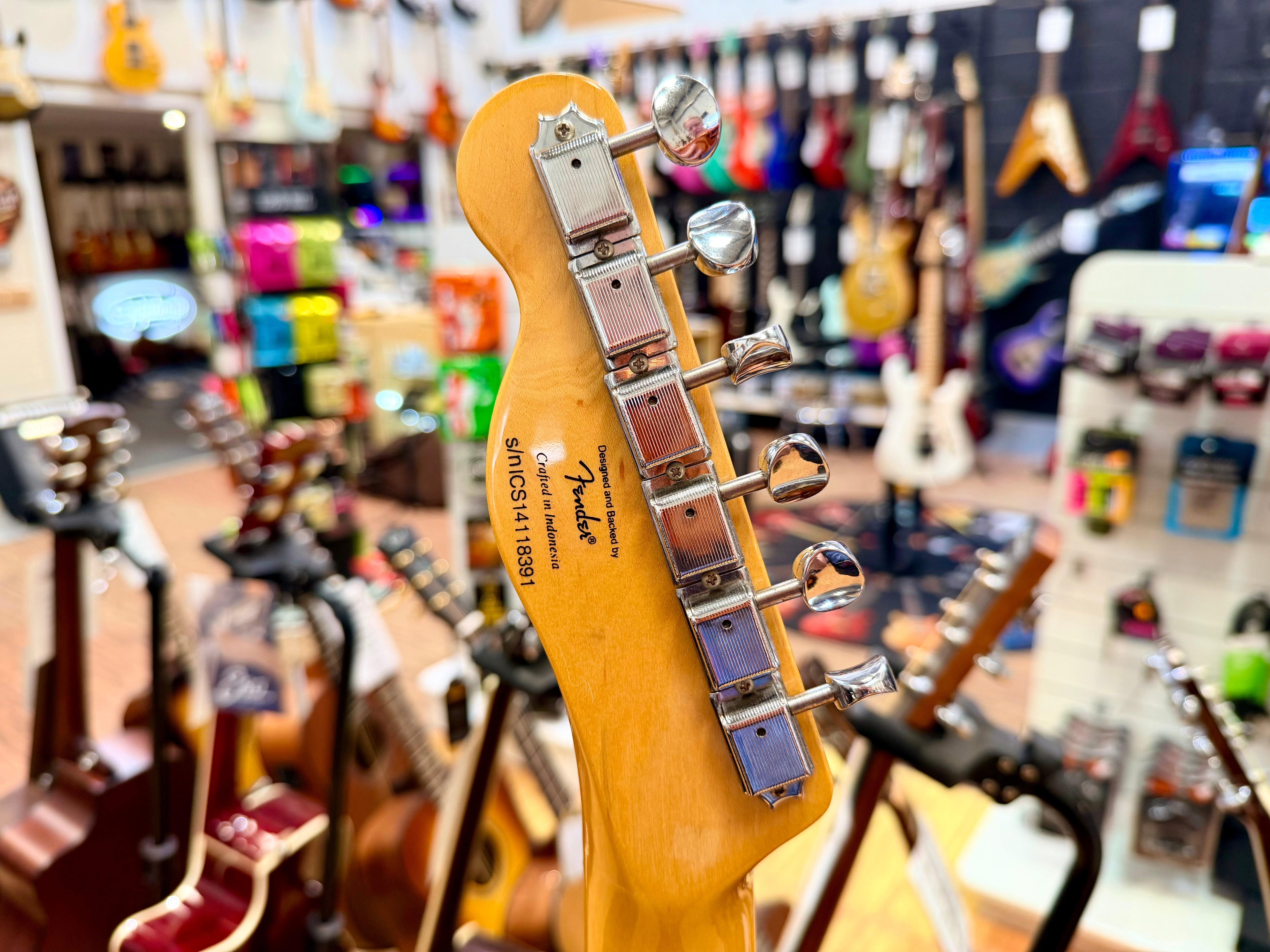 ⚡️RARE⚡️ 2014 Fender Squier Vintage Modified Cabronita Telecaster~ Bigsby~ Black