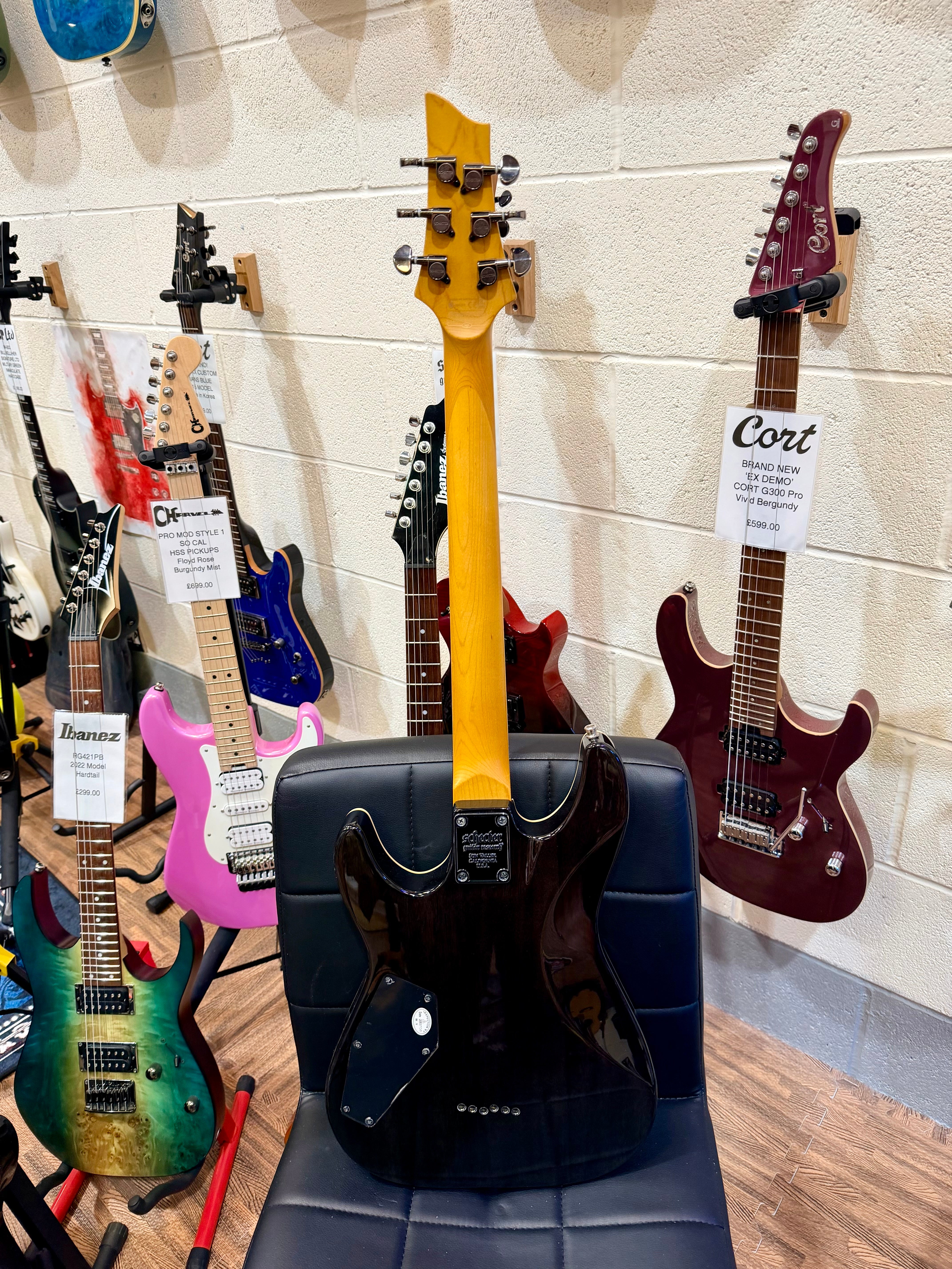 🔥MINT🔥 Schecter Omen Extreme 6 Electric Guitar~ See Thru Black~ Diamond~ 2020!