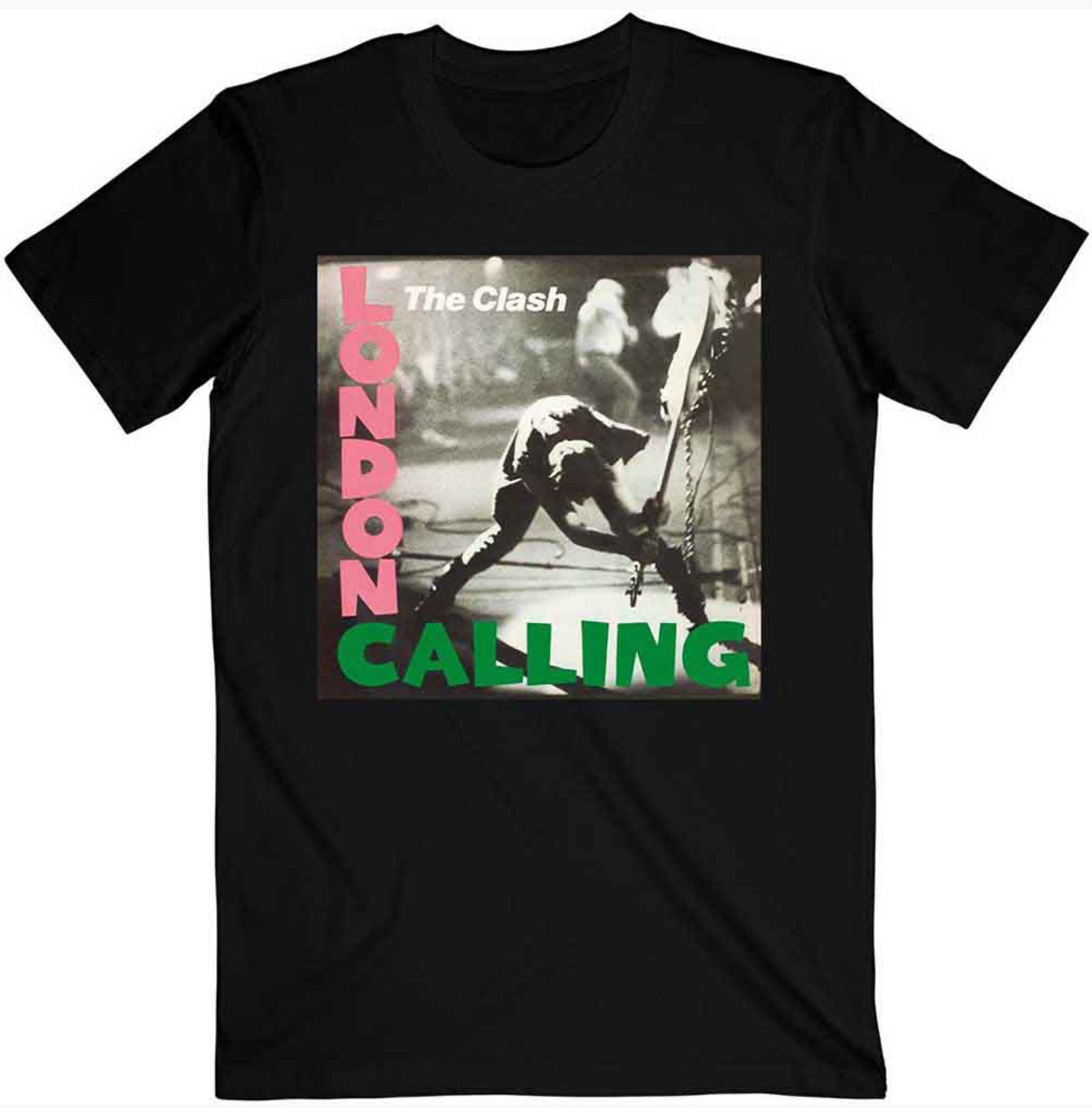 The Clash London Calling Album Unisex T-Shirt~ Official Licensed Unisex Band Merchandise FREE POST