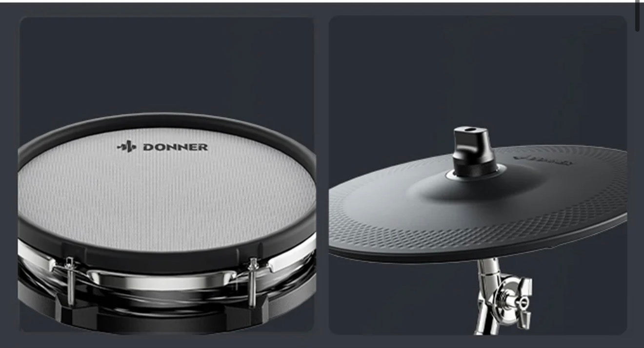 🥁OFFER!🥁 Donner DBEAT Electronic Drum Kit~ Touchscreen~ Mesh Pads + FREE Mat!