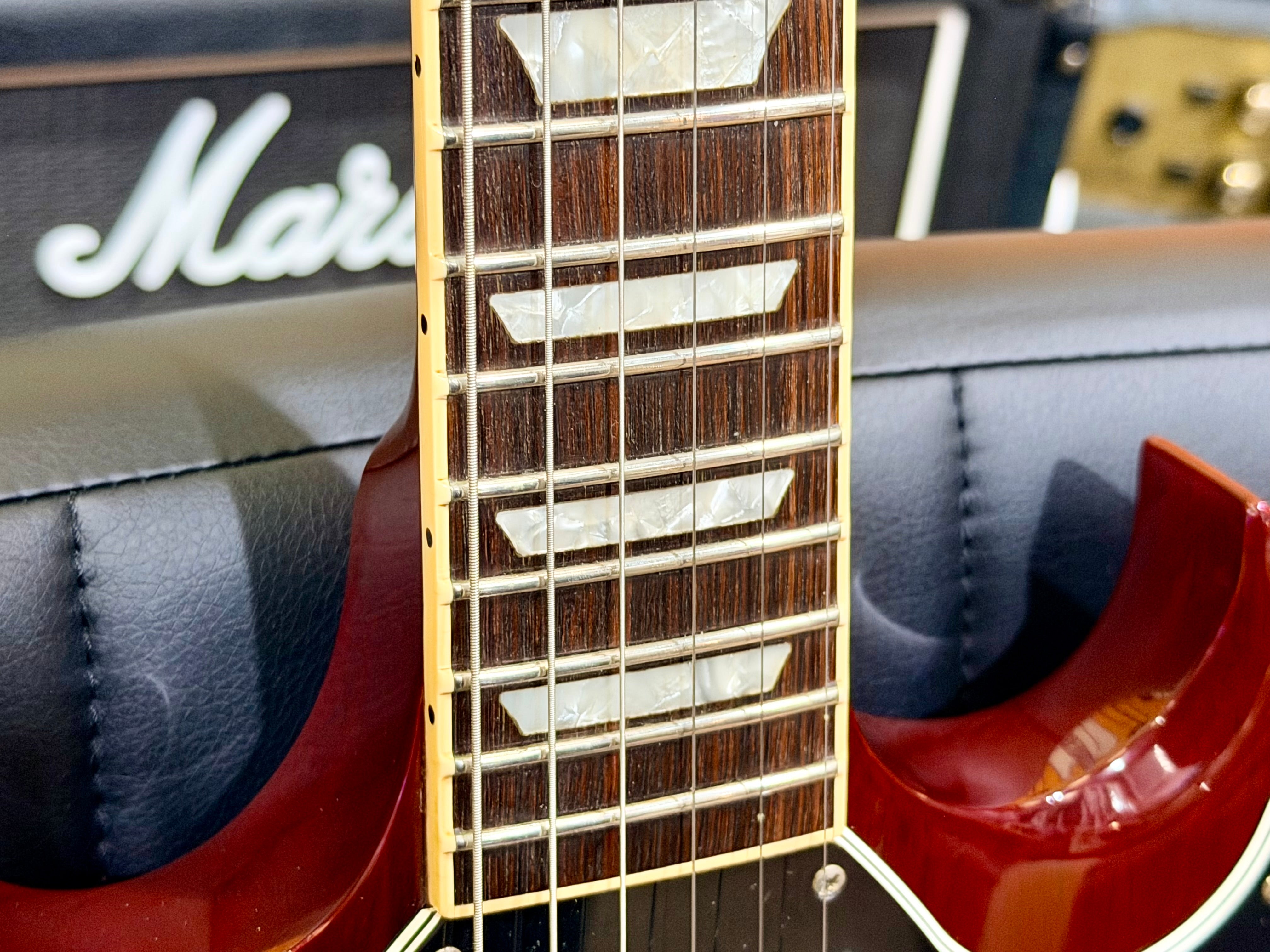 π₯ 1998 Gibson USA SG Standard In Heritage Cherry with Lyre Vibrola + Case π₯