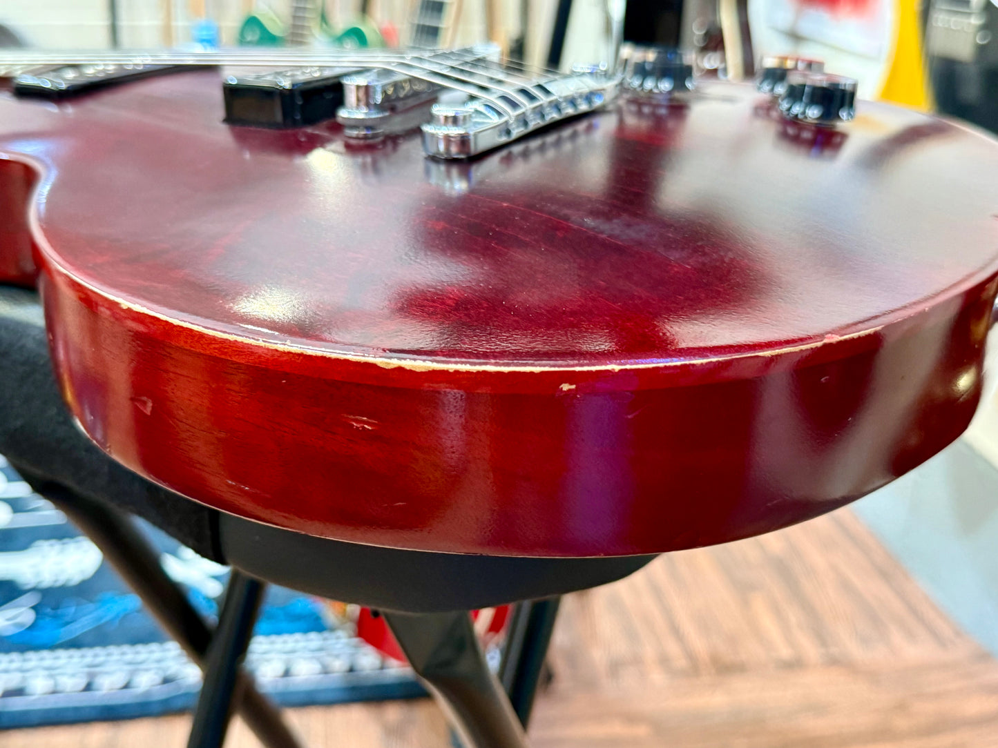 🔥2013 USA🔥 Gibson Les Paul ‘50s Tribute~ Wine Red~ Hiscox Hard Case~ P90 P’ups