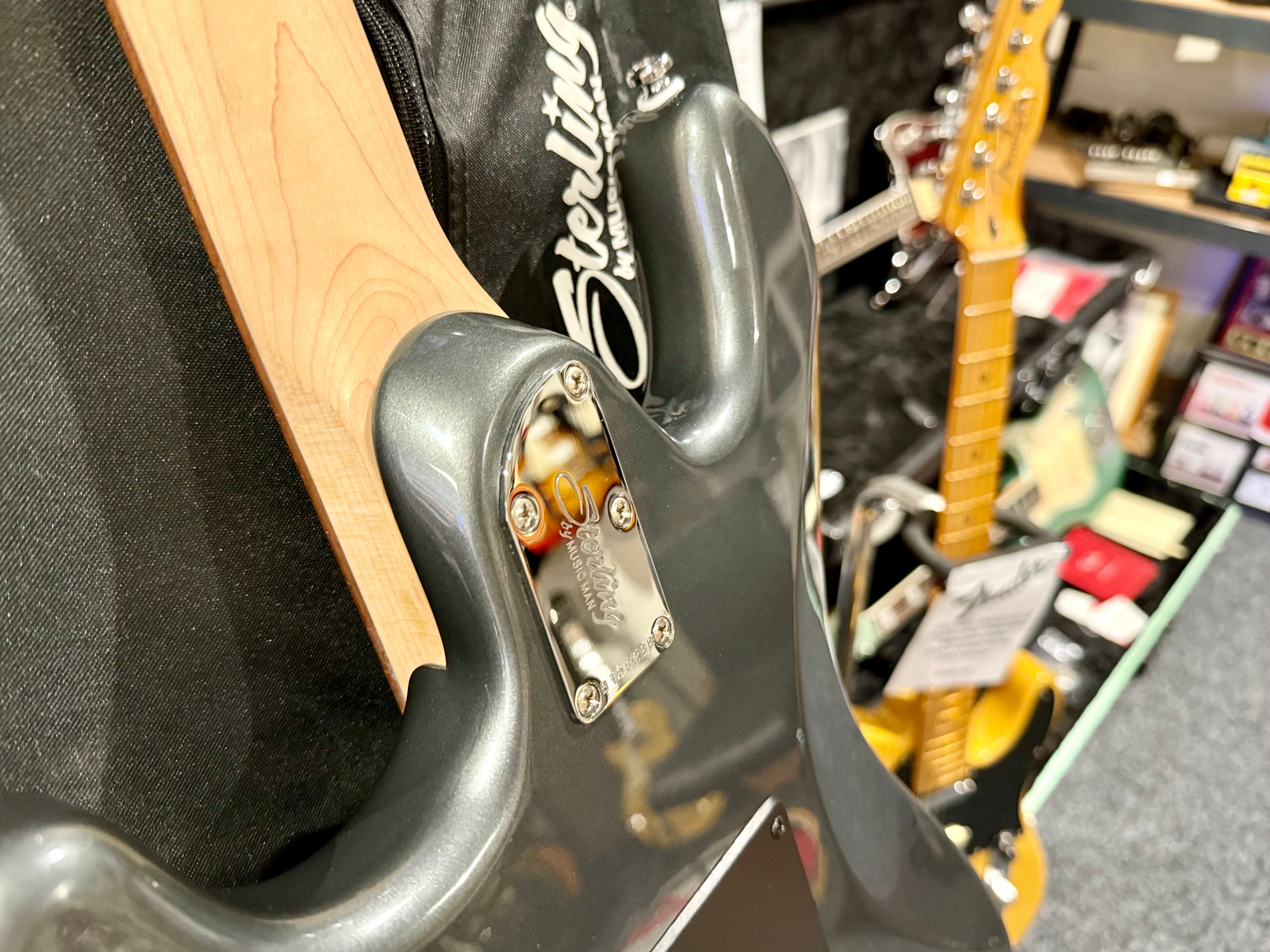 🌟MINT🌟 Sterling by Music Man SUB CT30 Cutlass SSS~ Charcoal Frost + Gig Bag!