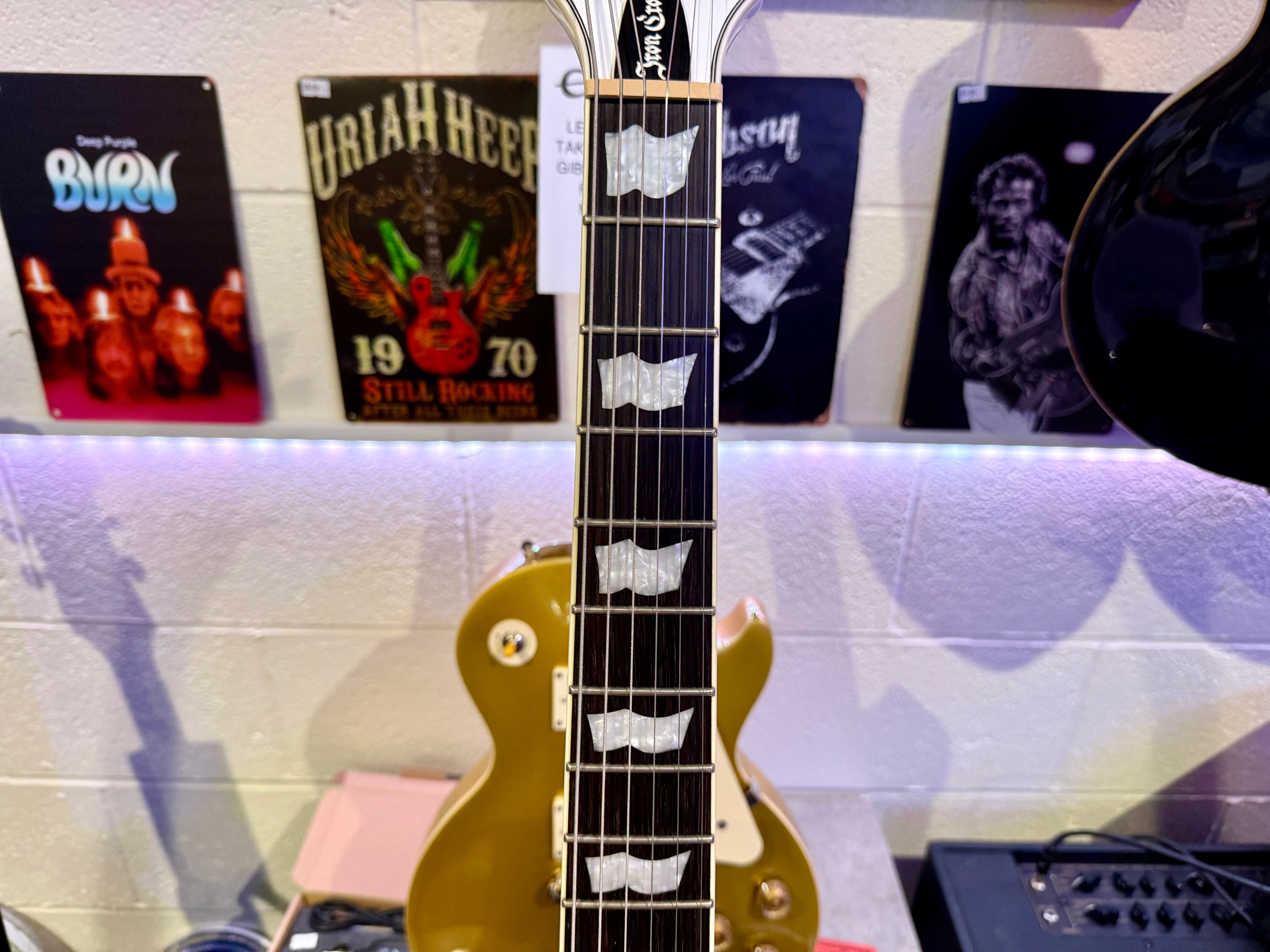 🔥MINT🔥 ESP LTD James Hetfield Iron Cross Signature~ Metallica~ Snow White~2018