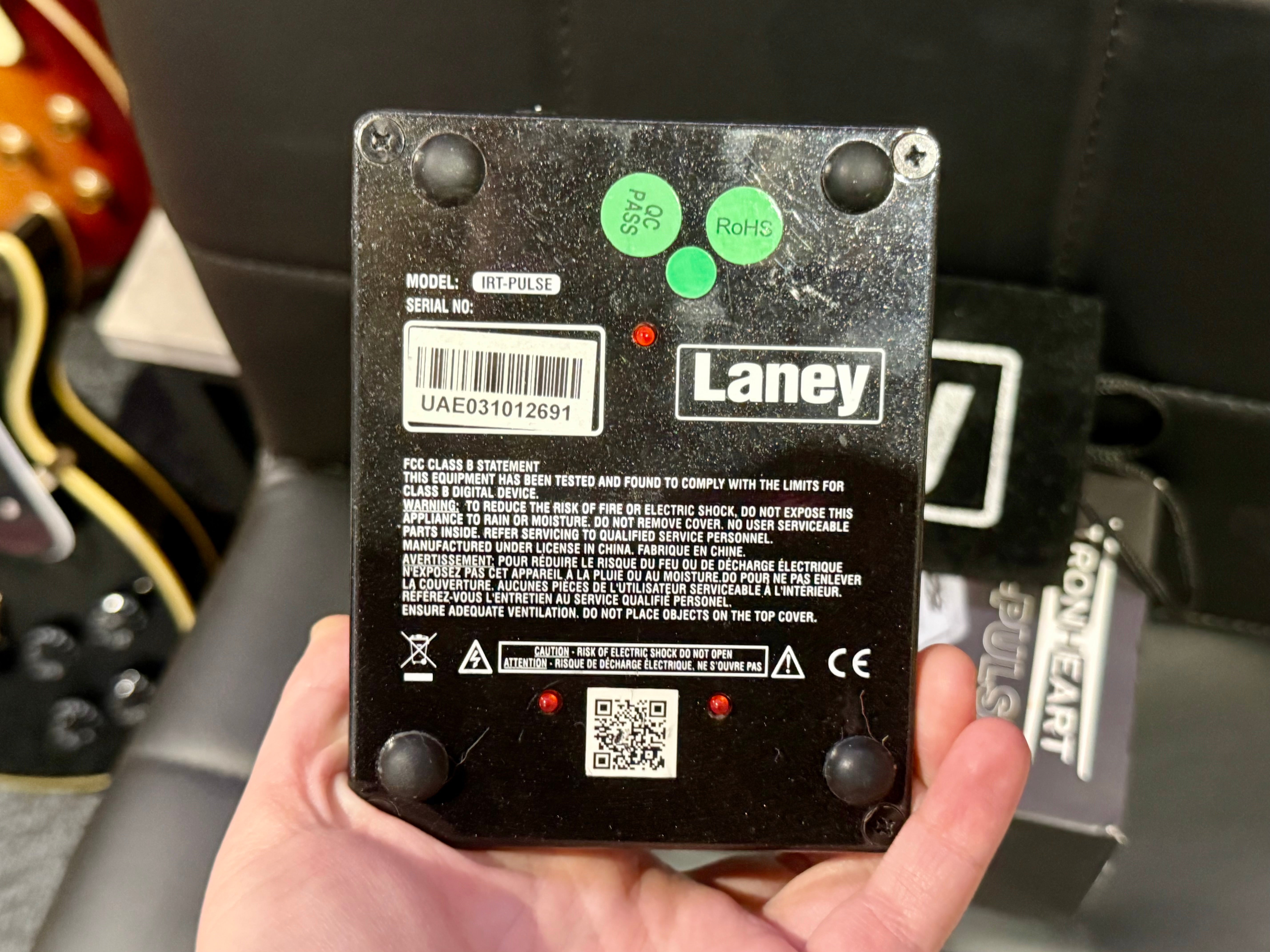 🎸 Laney Ironheart IRT-Pulse Pre-Amp~All Tube High Gain T-USB Interface Pedal 🎸