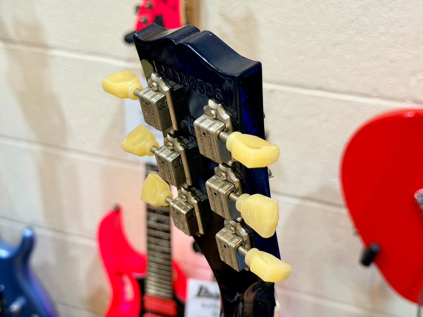 🔥2011 USA🔥 Gibson Les Paul Classic Plus Top~ Manhattan Midnight Blue + Case!