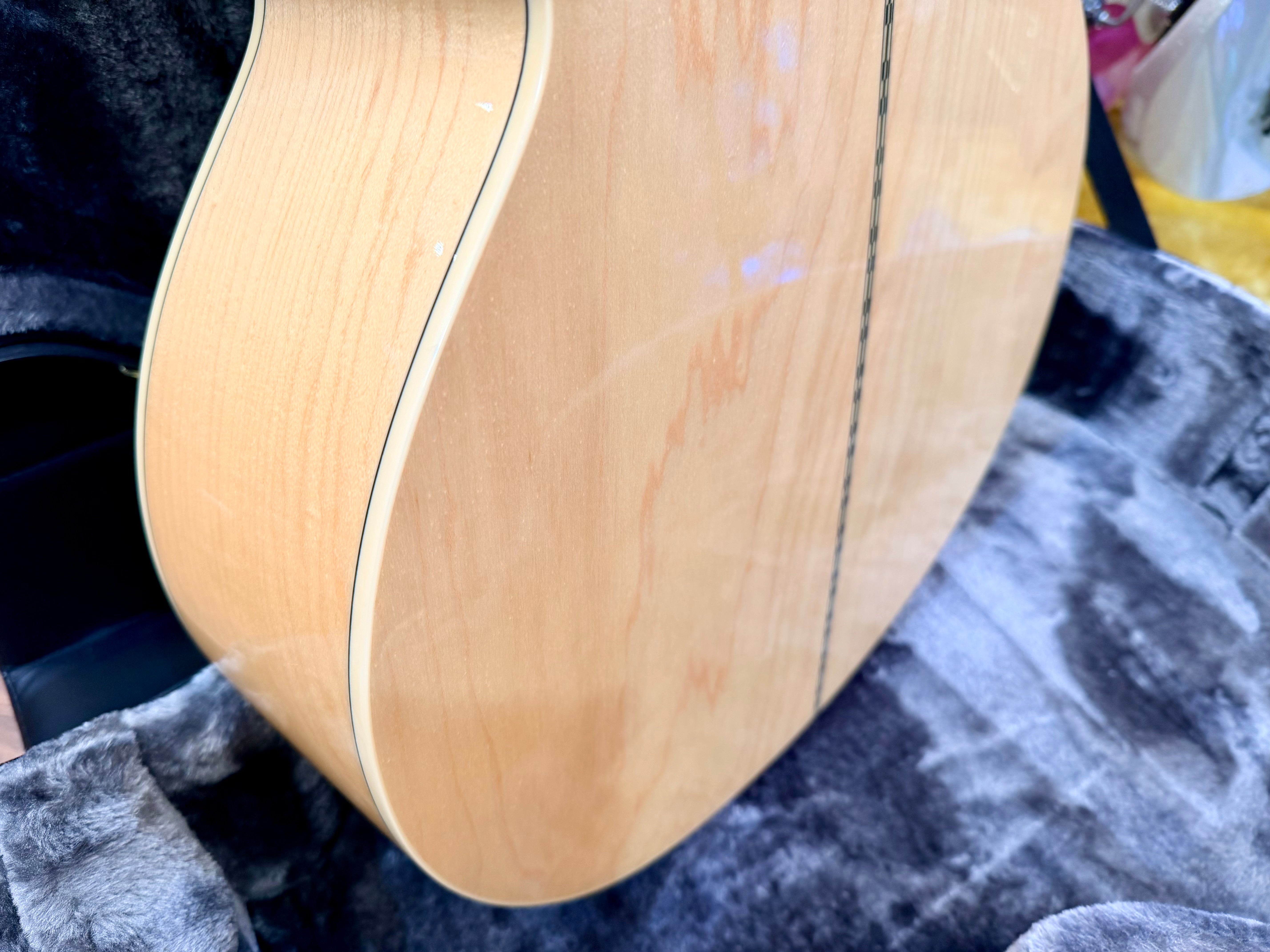 ✨MINT✨ Epiphone EJ-200SCE Jumbo Electro Acoustic~ Natural~ Esonic 2 + H/Case!