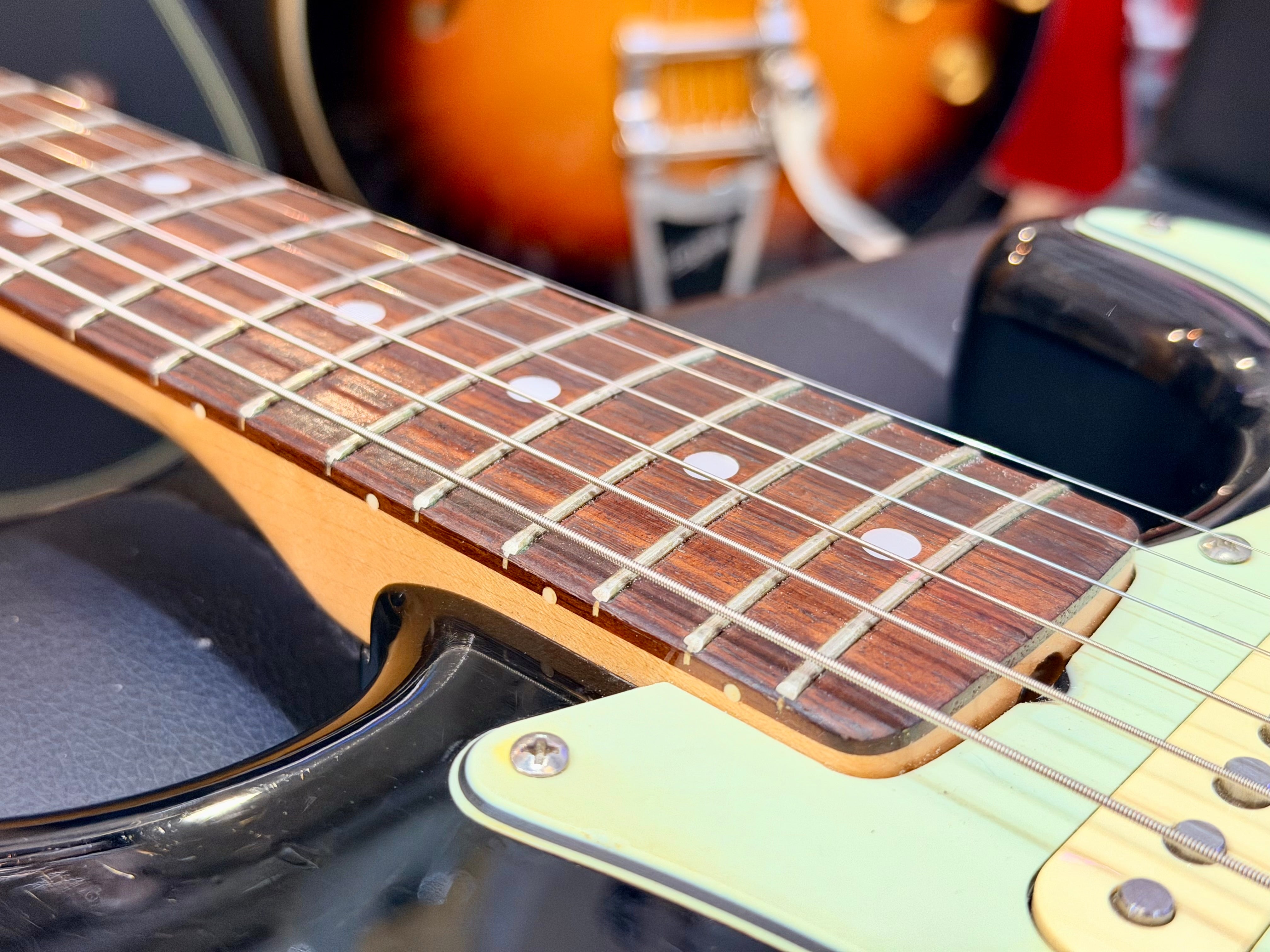 🔥RARE🔥 1984 Tokai Goldstar Sound Stratocaster~ Made In Japan MIJ~ Black Strat!