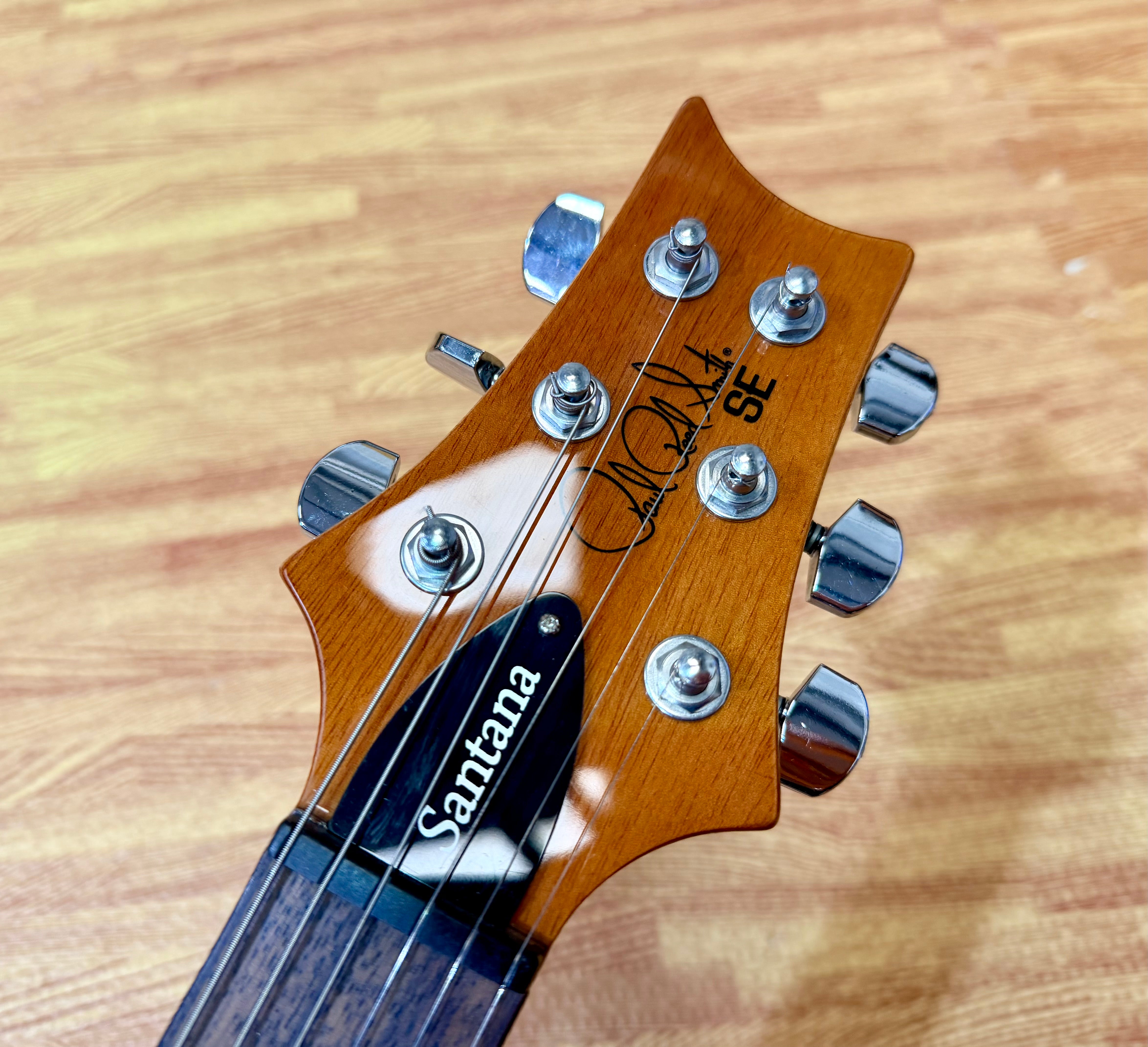 ☀️2022☀️ PRS SE Santana Signature~ Flamed Maple~ Santana Yellow~ Mint Condition!