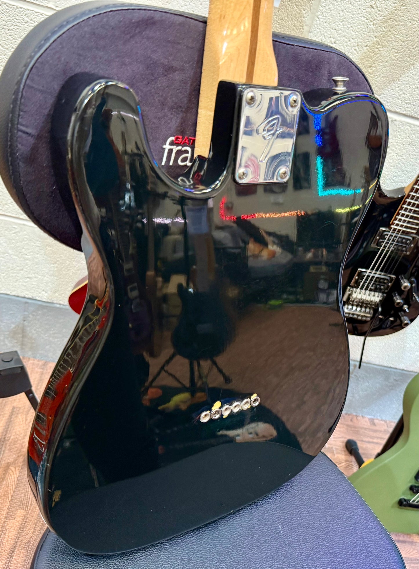 🔥 1977 USA 🔥 Fender Telecaster~ All Original Black~ Maple Board~ Hard Case!