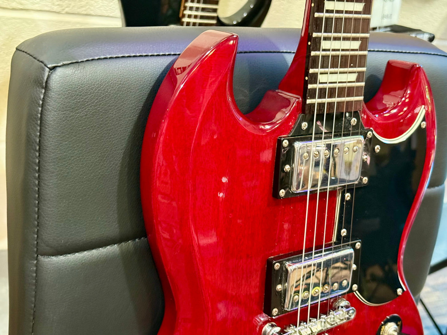 ๐ 2000 KOREA ๐ Epiphone SG G-400 Standard~ Heritage Cherry Electric Guitar!