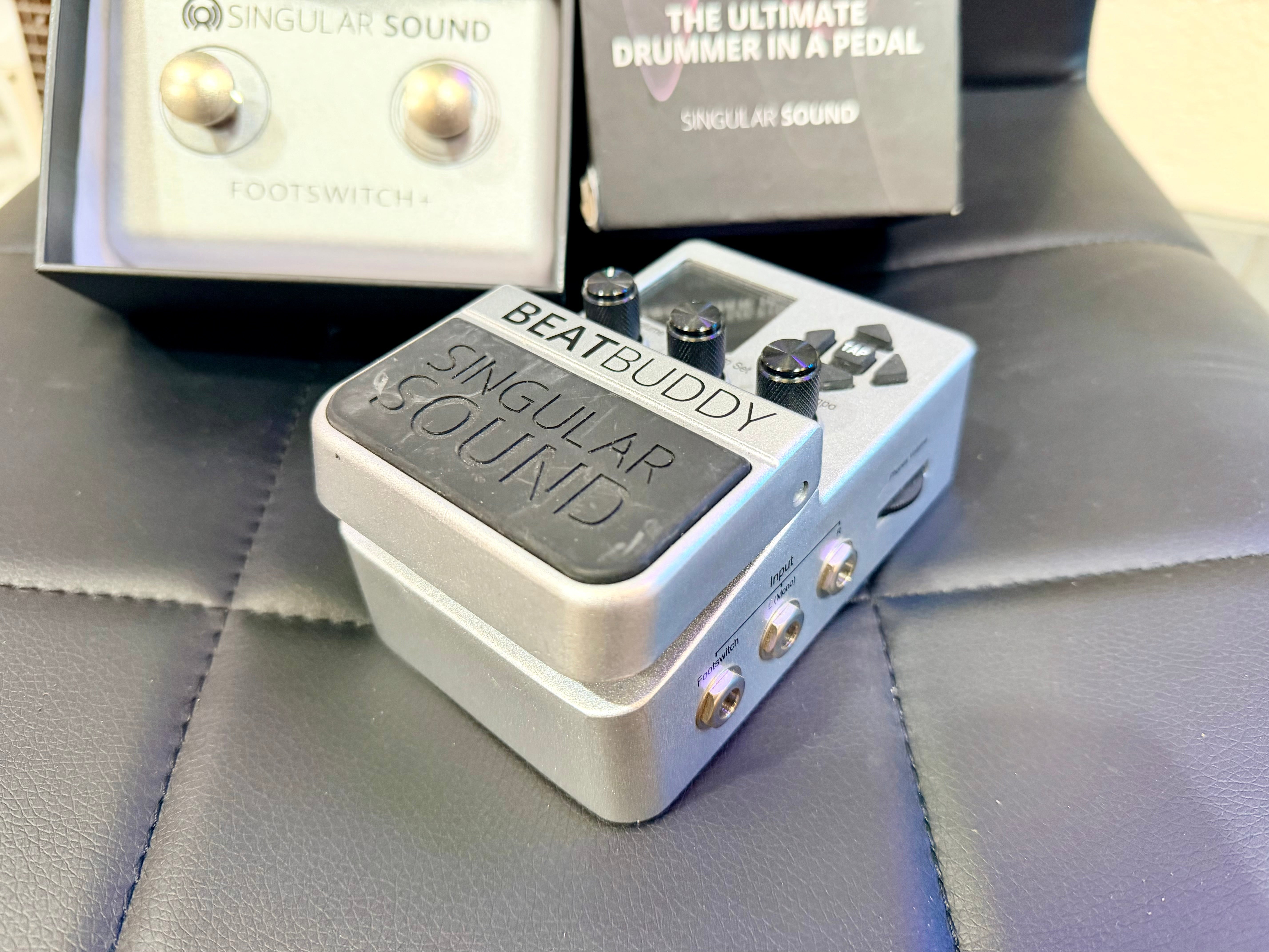 🎸 Singular Sound Beat Buddy Drum Pedal + Dual Foot Switch~ Drum Machine 🎸