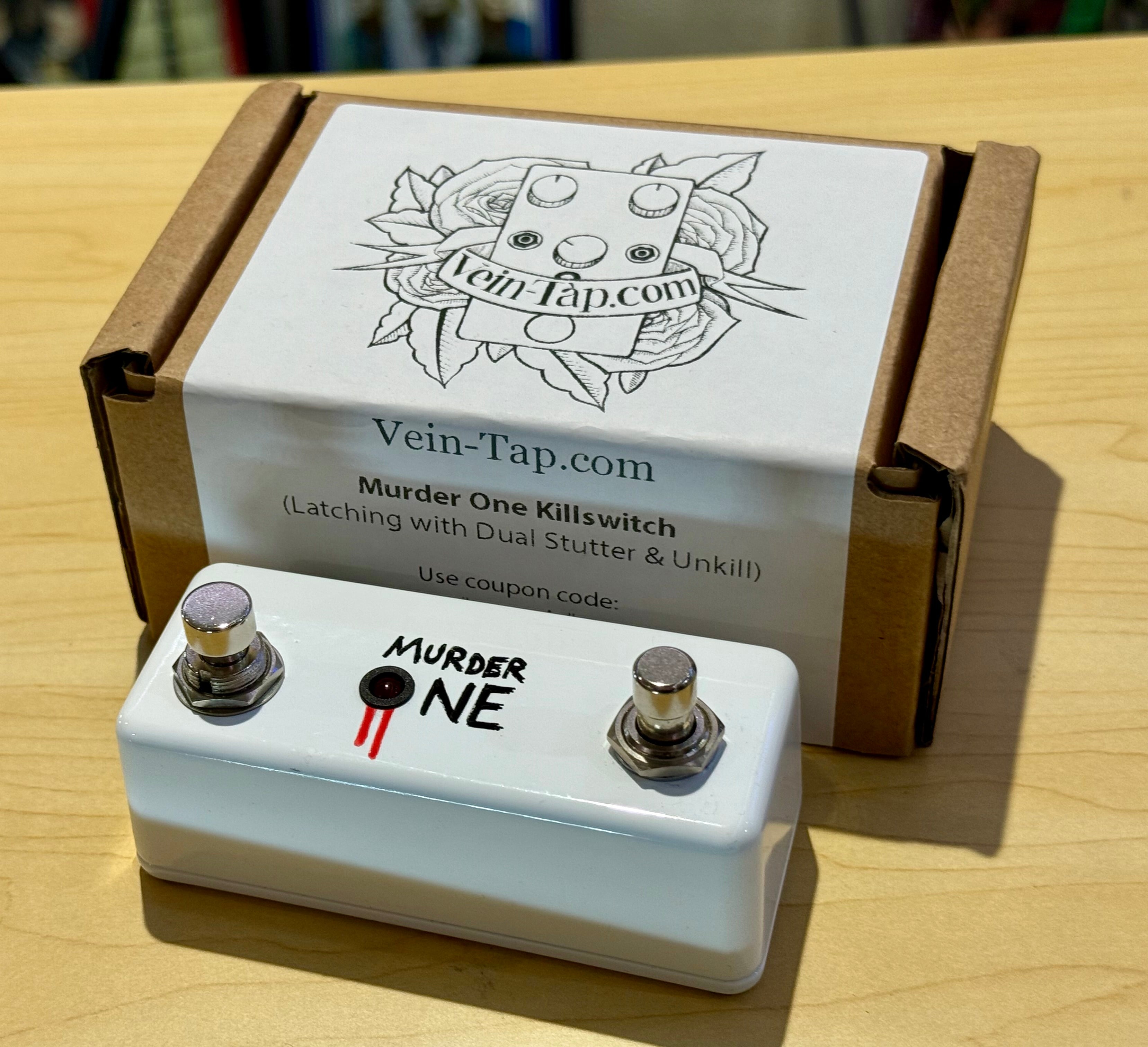 🎸 Vein Tap Murder One Killswitch Guitar Effects Kill Pedal 🎸