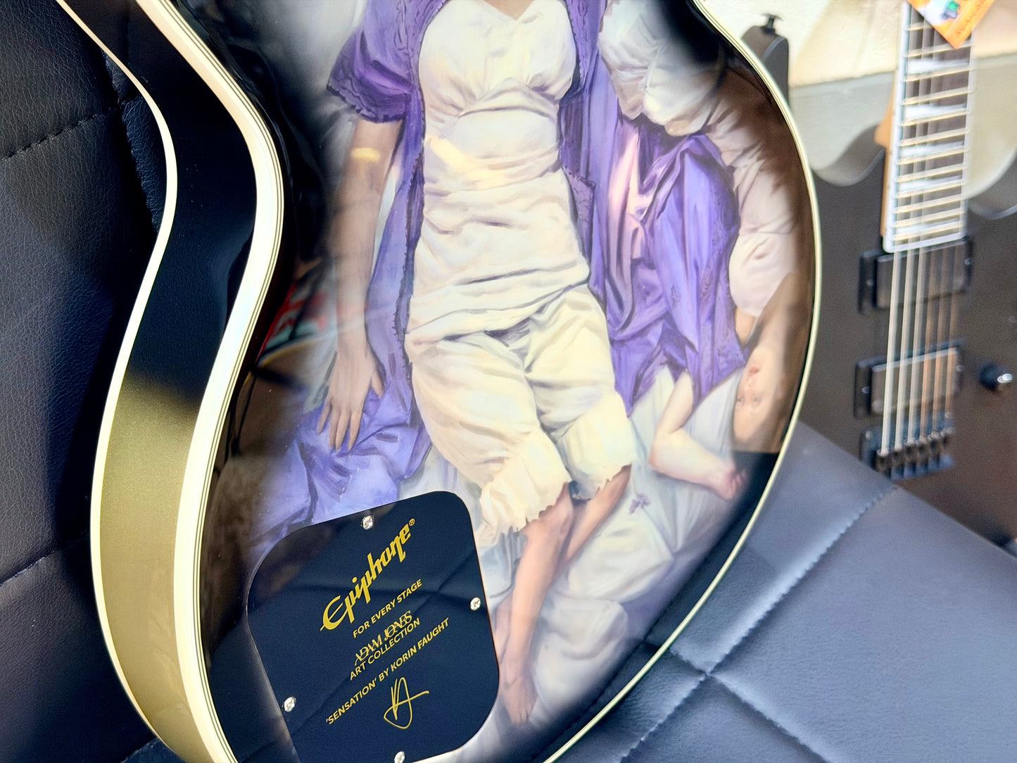 š„ Epiphone Adam Jones Les Paul Custom~Art Collection~Korin Faughts Sensation š„