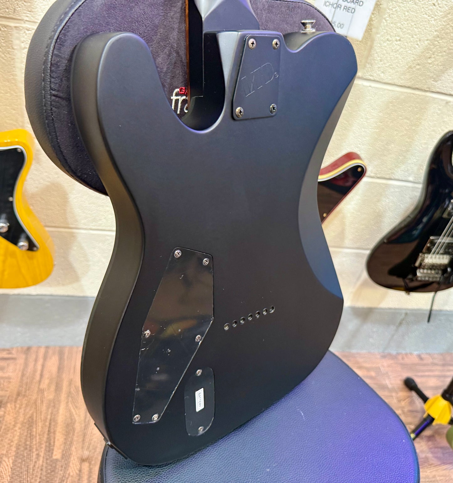 🔥MINT🔥 ESP LTD TE-407 7 String Electric Guitar~ Satin Black + Gator Hard Case!