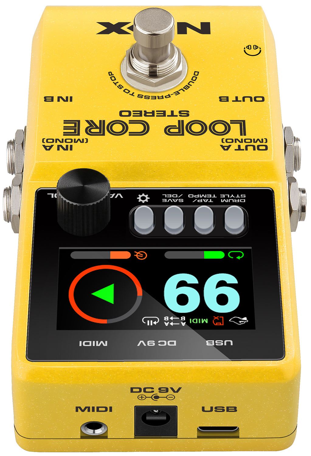 NU-X Loop Core Stereo Pedal with drum machine~ looper