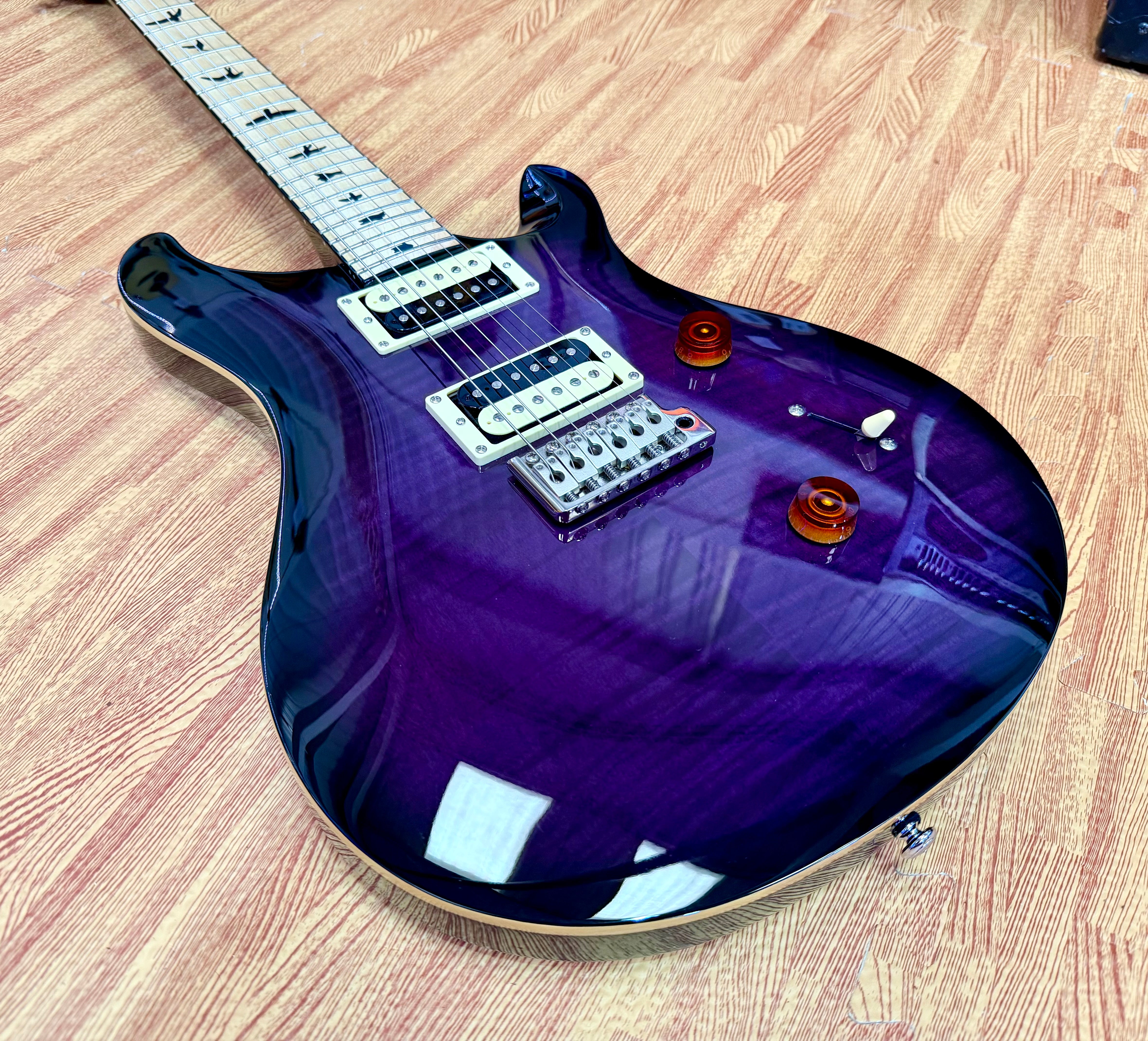 ⚡️2019⚡️ PRS SE Custom 24 Ltd Edition~ Purple Mist~ Satin Maple Neck~ Cherished!