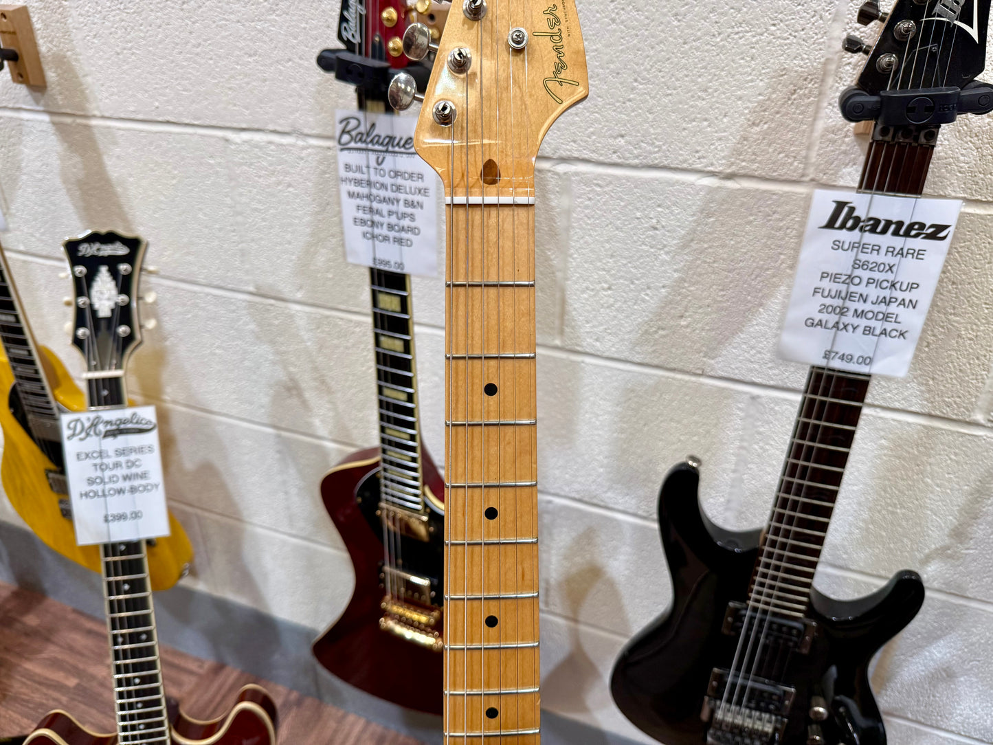 š„2020š„ Fender Ed OāBrien Sustainer Stratocaster~ Artist Series Signature~White