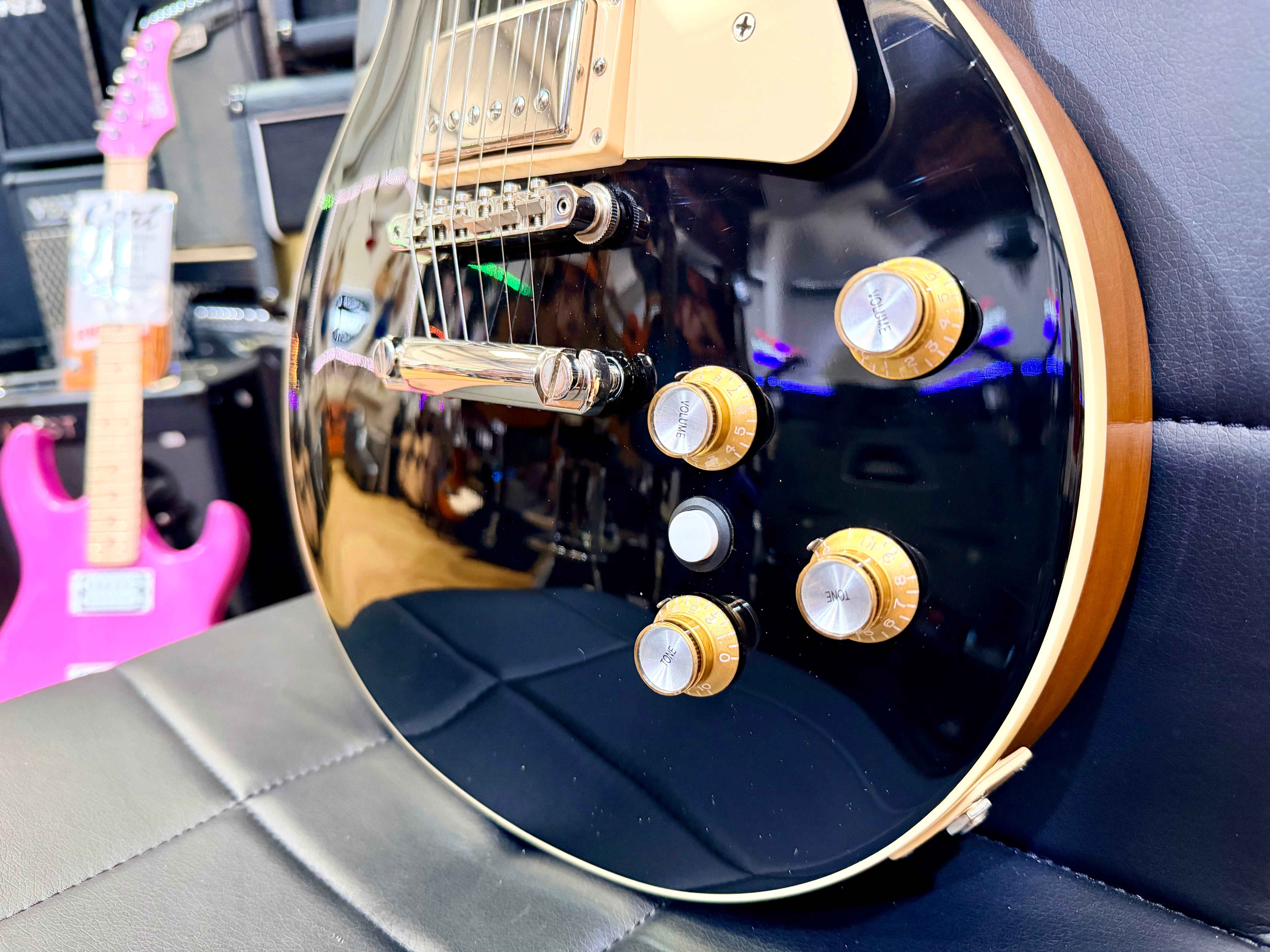π₯2023π₯ Gibson Les Paul Standard 60s Plain Top Ebony~ Seymour Duncan/Killswitch