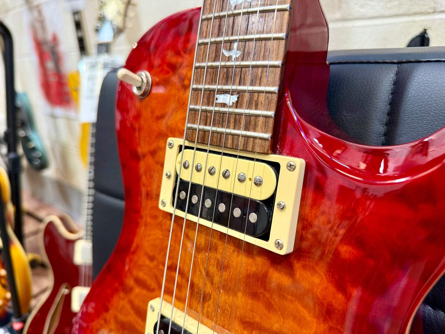 ☀️2012 KOREA☀️ PRS SE 245 Vintage Sunburst~ Limited Edition Quilt Top + Gig Bag!