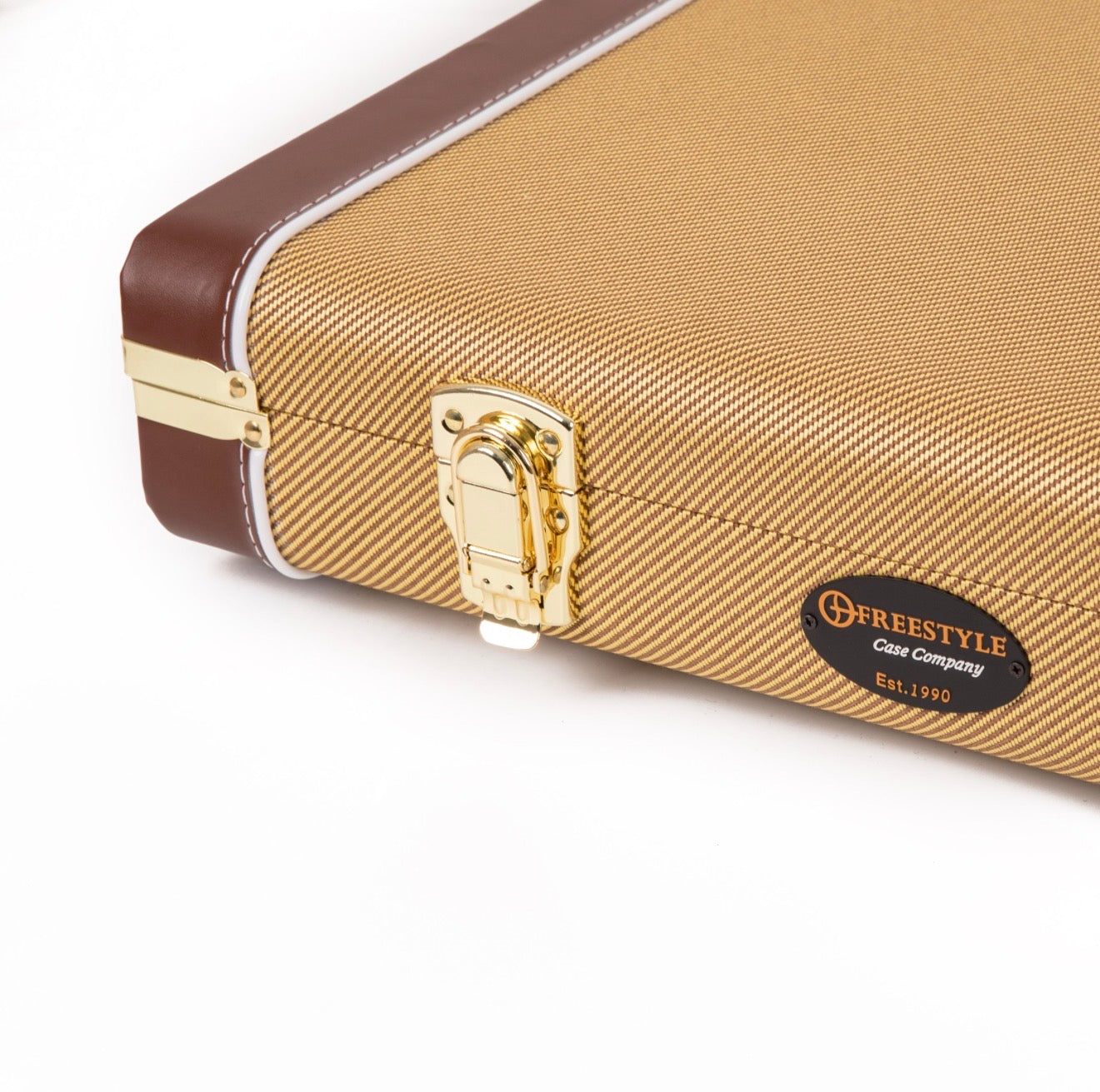 Deluxe Hard-Shell Wood Case Electric Guitars- Tweed