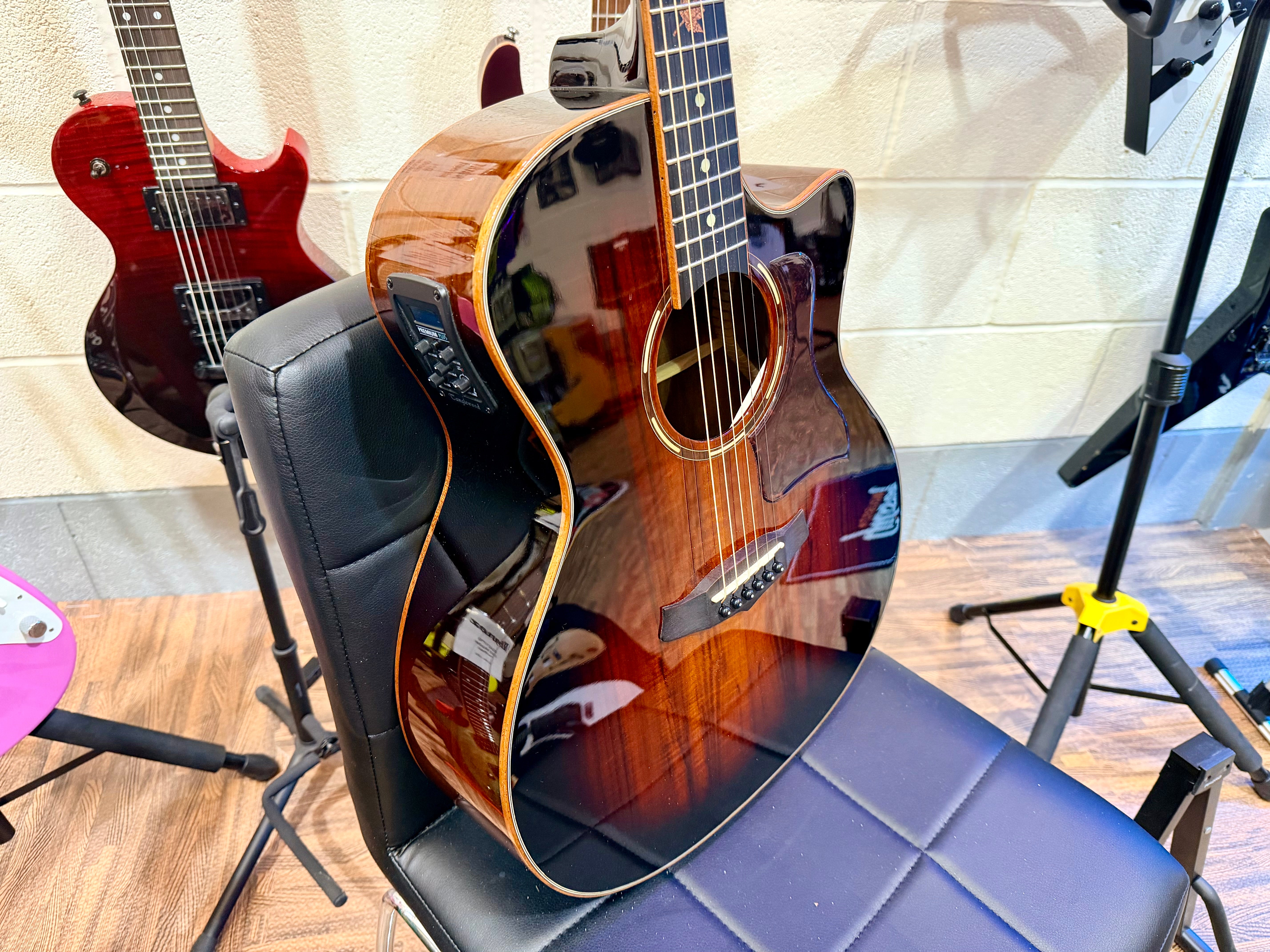 🪵2024🪵 Tanglewood TWX6CEK Winterleaf~ Grand Auditorium Electro ~ Koa Exotic!