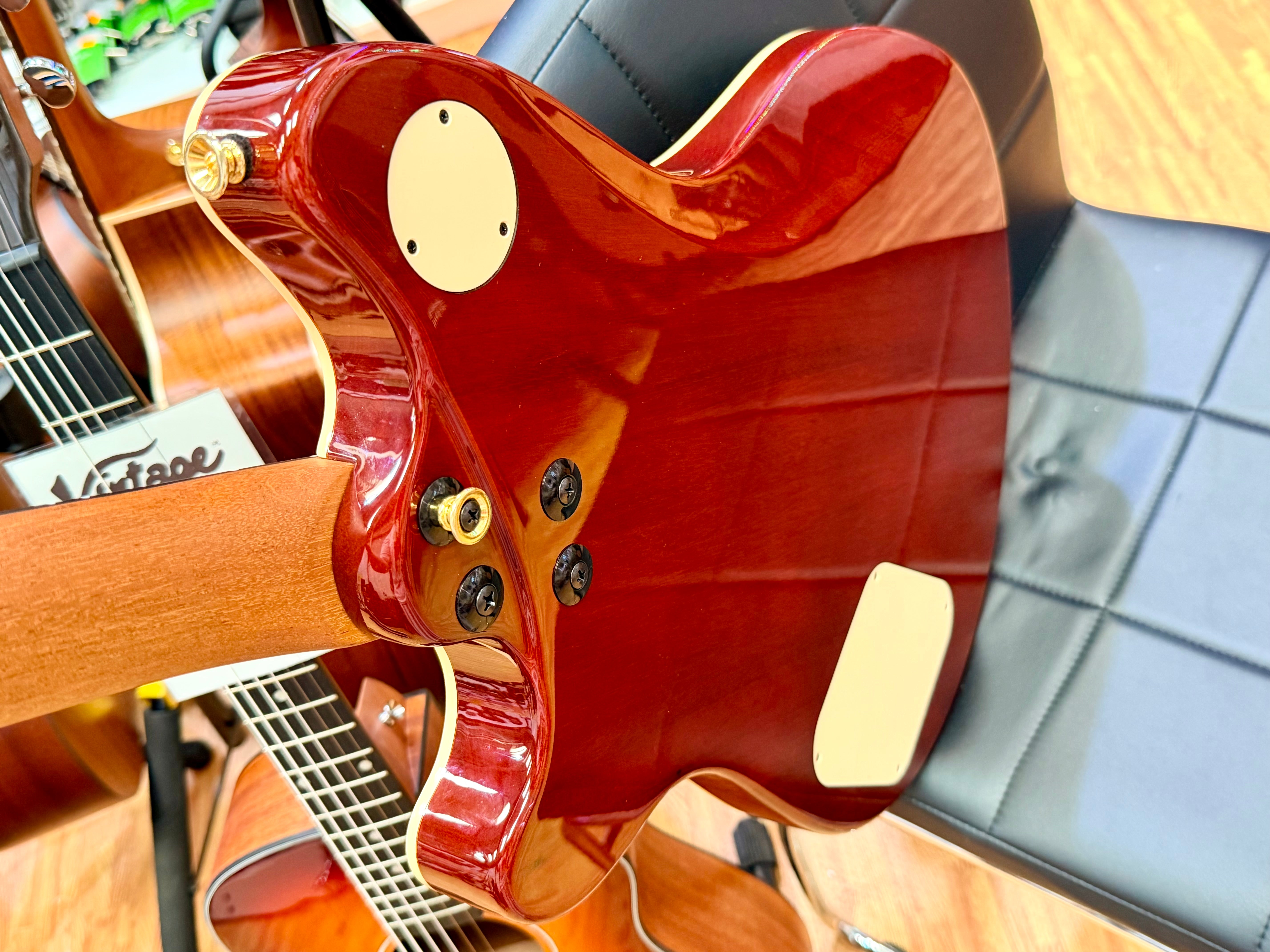 π₯2024π₯ EVH SA-126 Special QM Tobacco Sunburst + OHSC~ MINT~ Wolfgang Van Halen