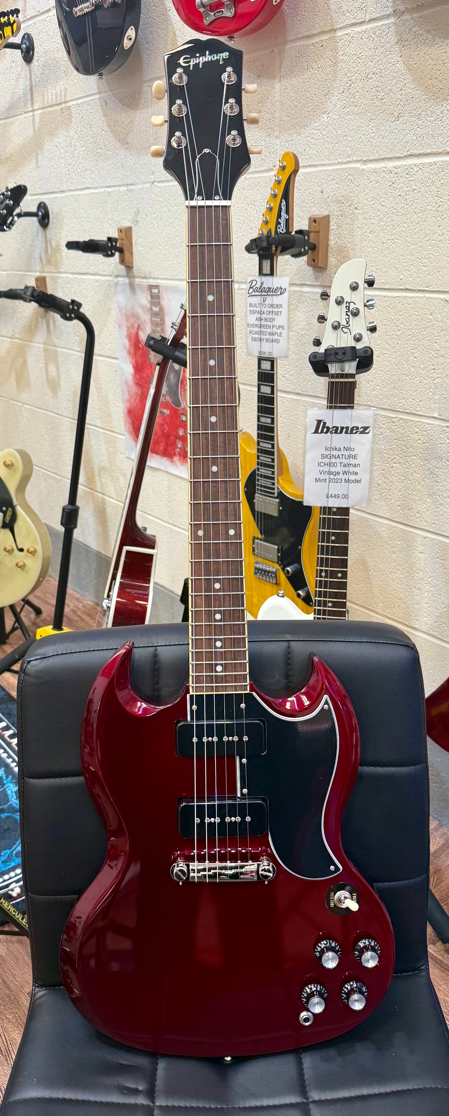 🌟BRAND NEW 2025🌟 Epiphone SG Special P-90~ Sparkling Burgundy~ Latest Model!