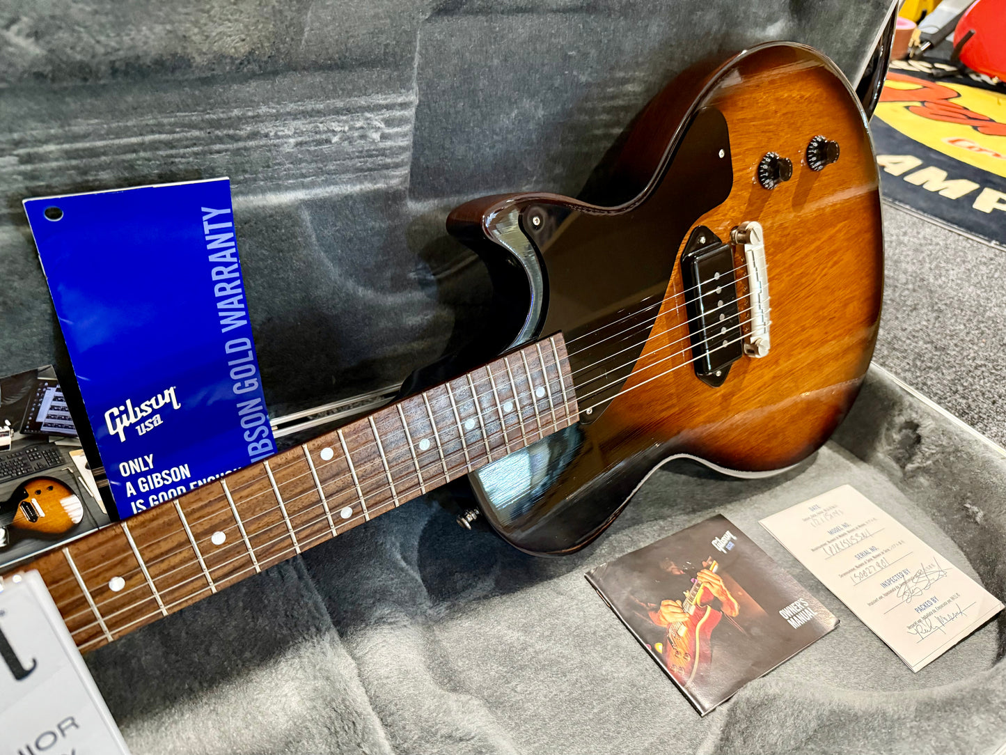 ๐2015๐ Gibson Les Paul Junior 100th Anniversary~ Vintage Sunburst P90 + Case!