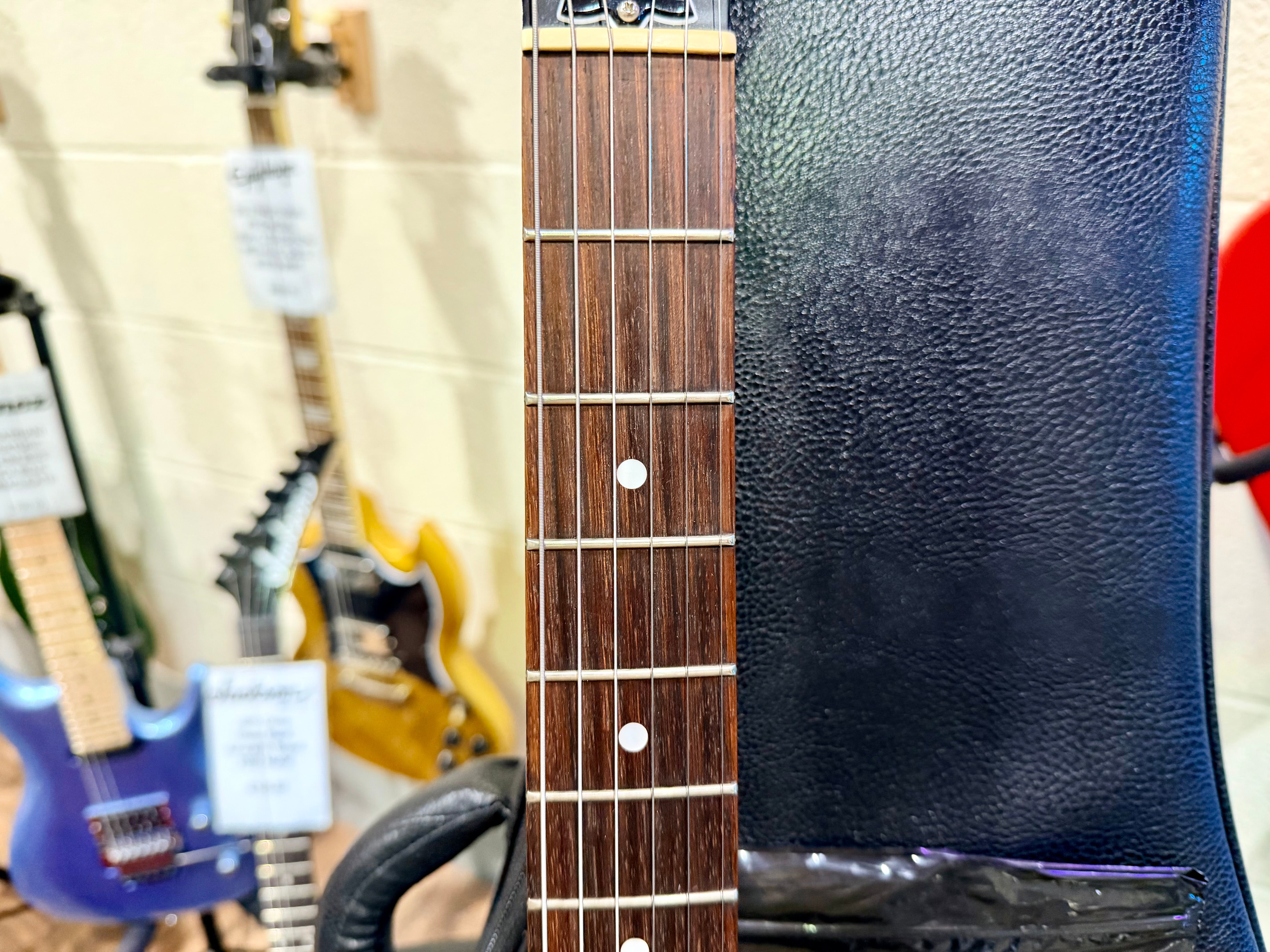 ๐2022๐ Gibson SG Tribute~ Natural Walnut Finish~ Worn Satin~ Case + Candy!