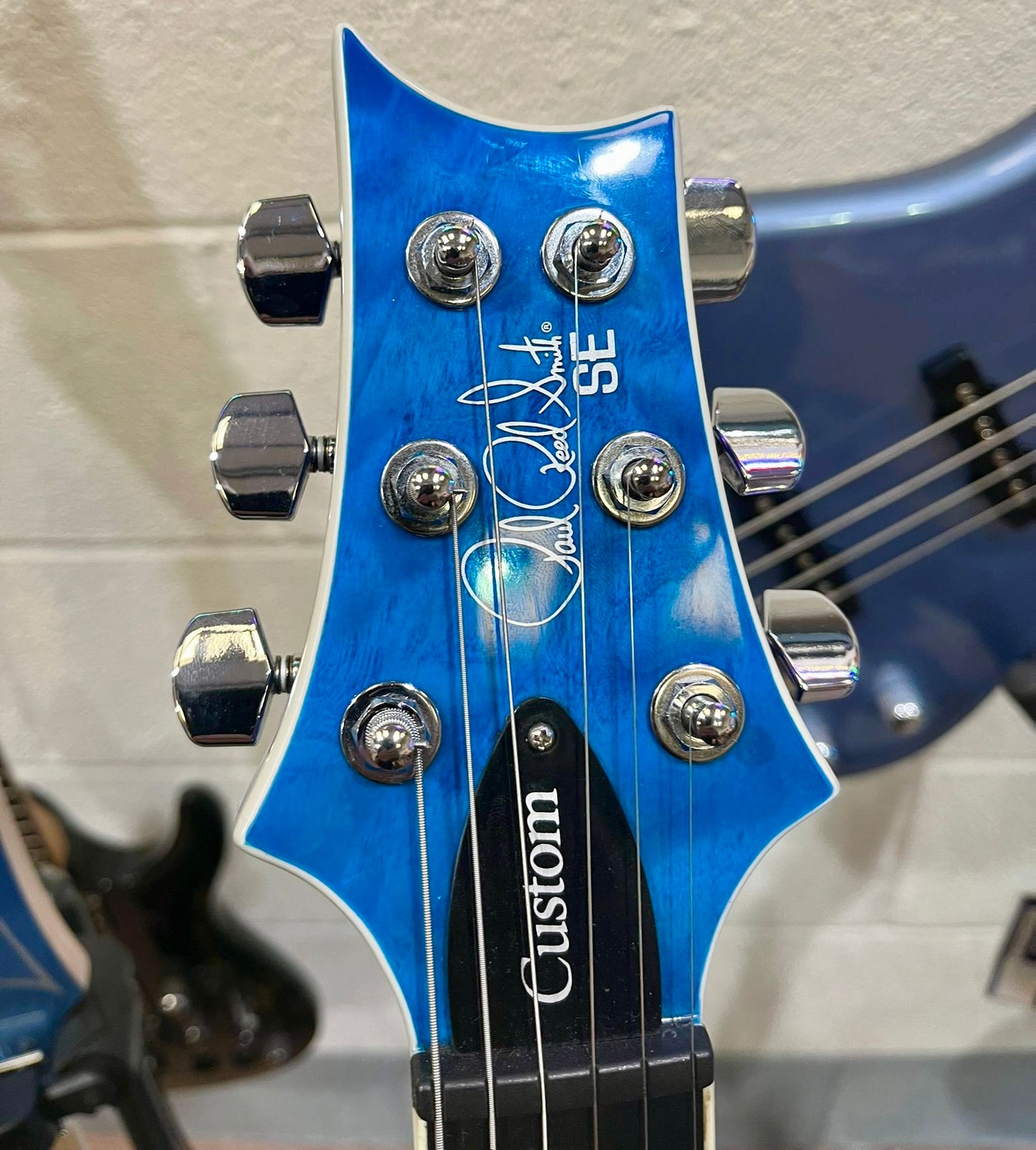 🌟MINT 2024🌟 PRS SE Custom 24-08 Quilt Maple Top Lake Blue~ Coil Split~ Gig Bag!