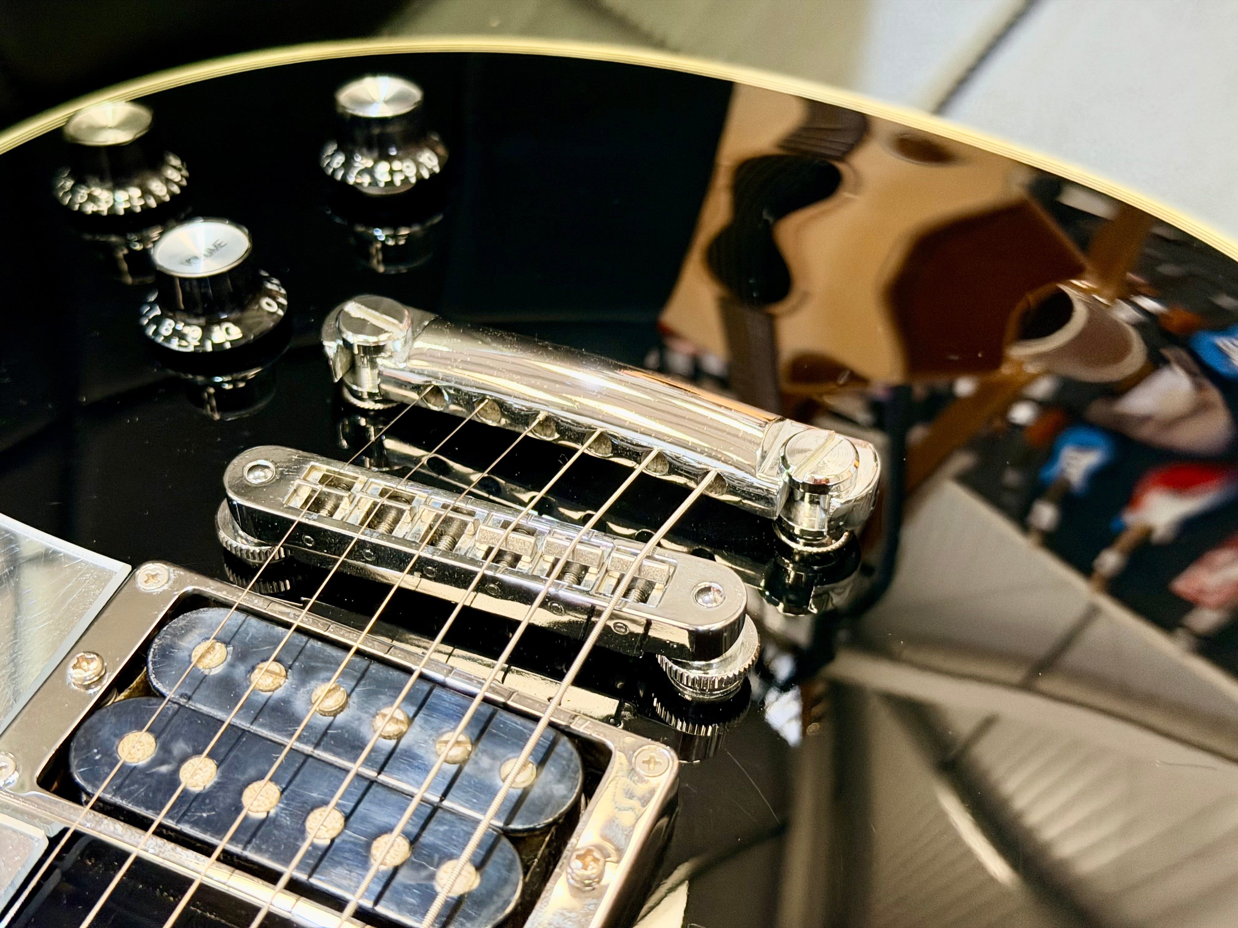 π₯2008π₯ Burny RLC-50JS John Sykes Les Paul Custom~ Black~ Japan Market Import!