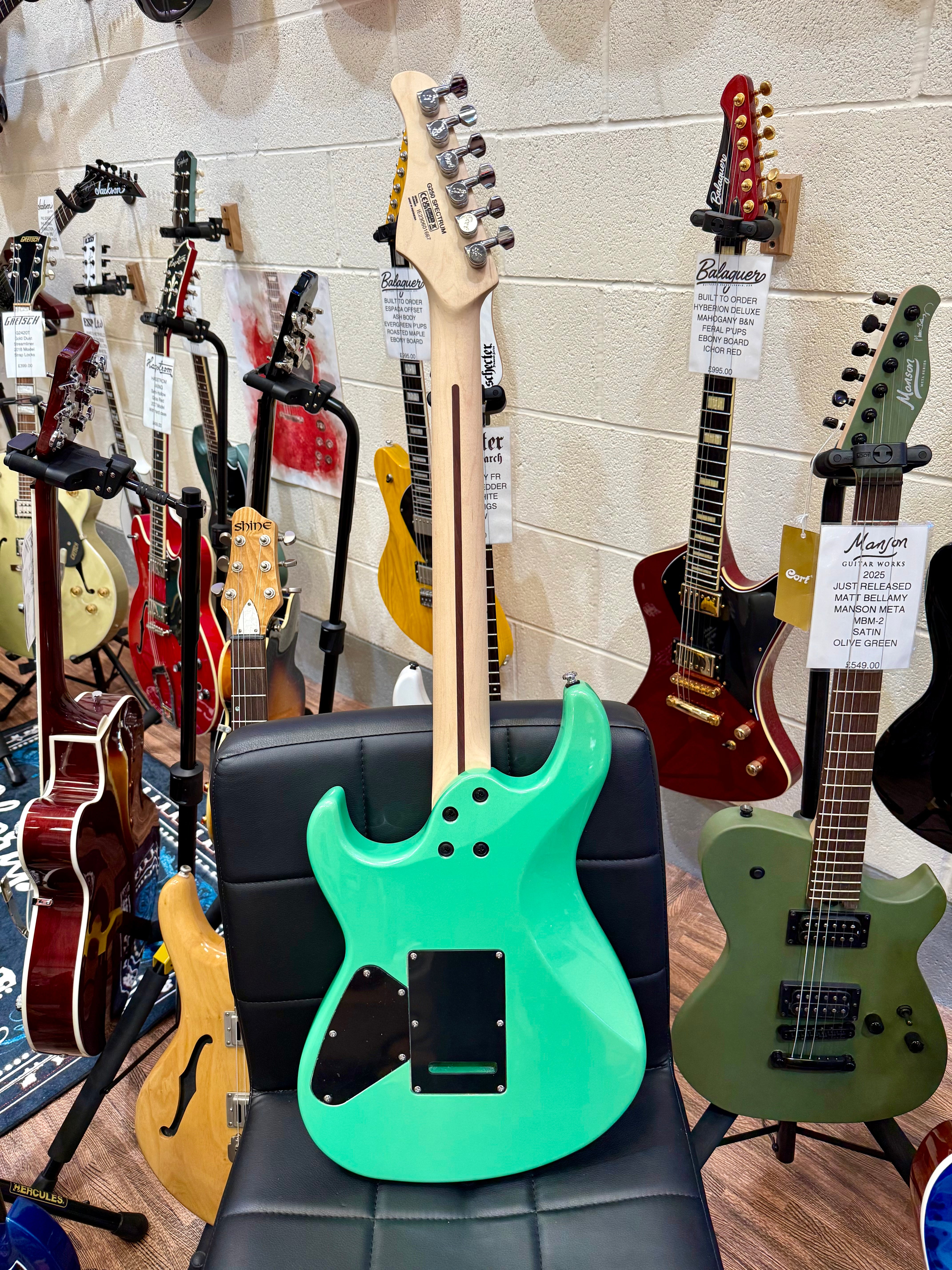 🌟BRAND NEW🌟 Cort G250 Spectrum~ Metallic Green~ Coil Tap~ Latest Model!