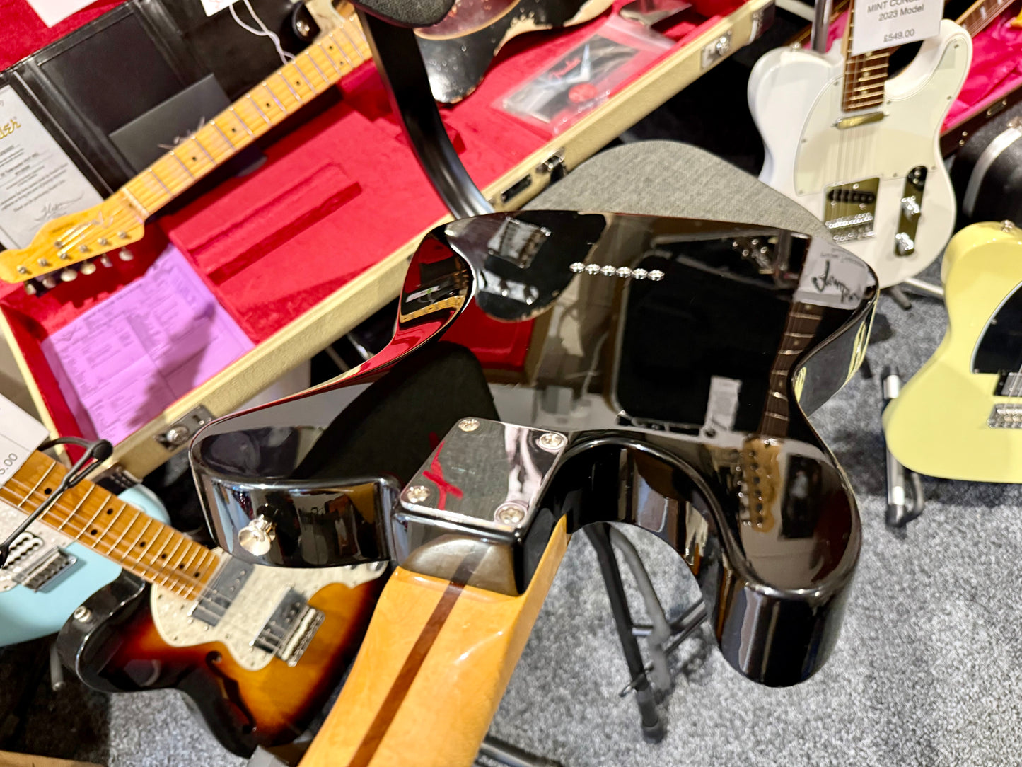 ๐2012๐ Fender Telecaster Blacktop HH Mexican Tele~ Humbuckers~ Gloss Black!