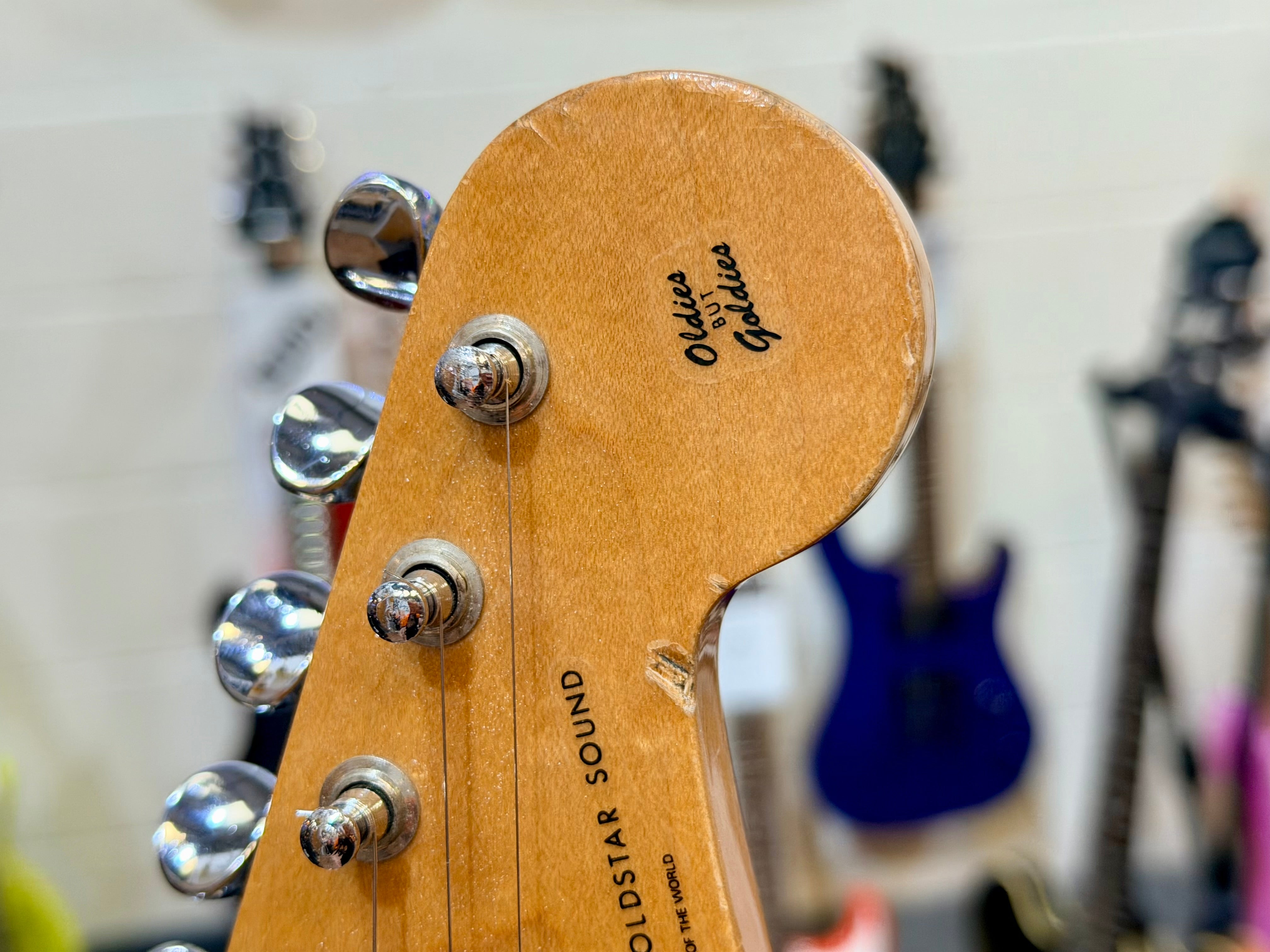 🔥RARE🔥 1984 Tokai Goldstar Sound Stratocaster~ Made In Japan MIJ~ Black Strat!