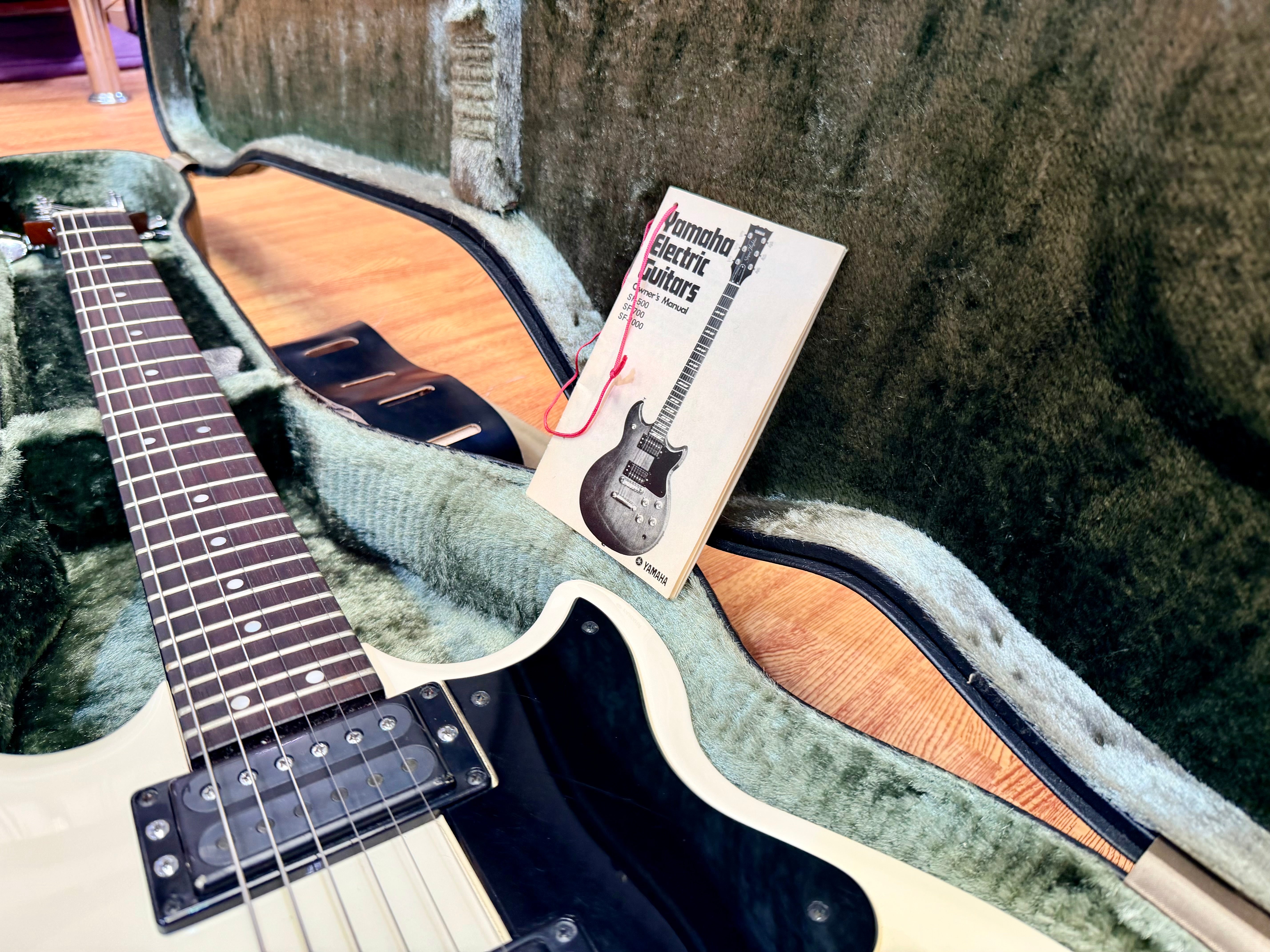 π―π΅ Yamaha Super Flighter SF500~ 1978~ Vintage White ~ Made in Japan~ Case π―π΅