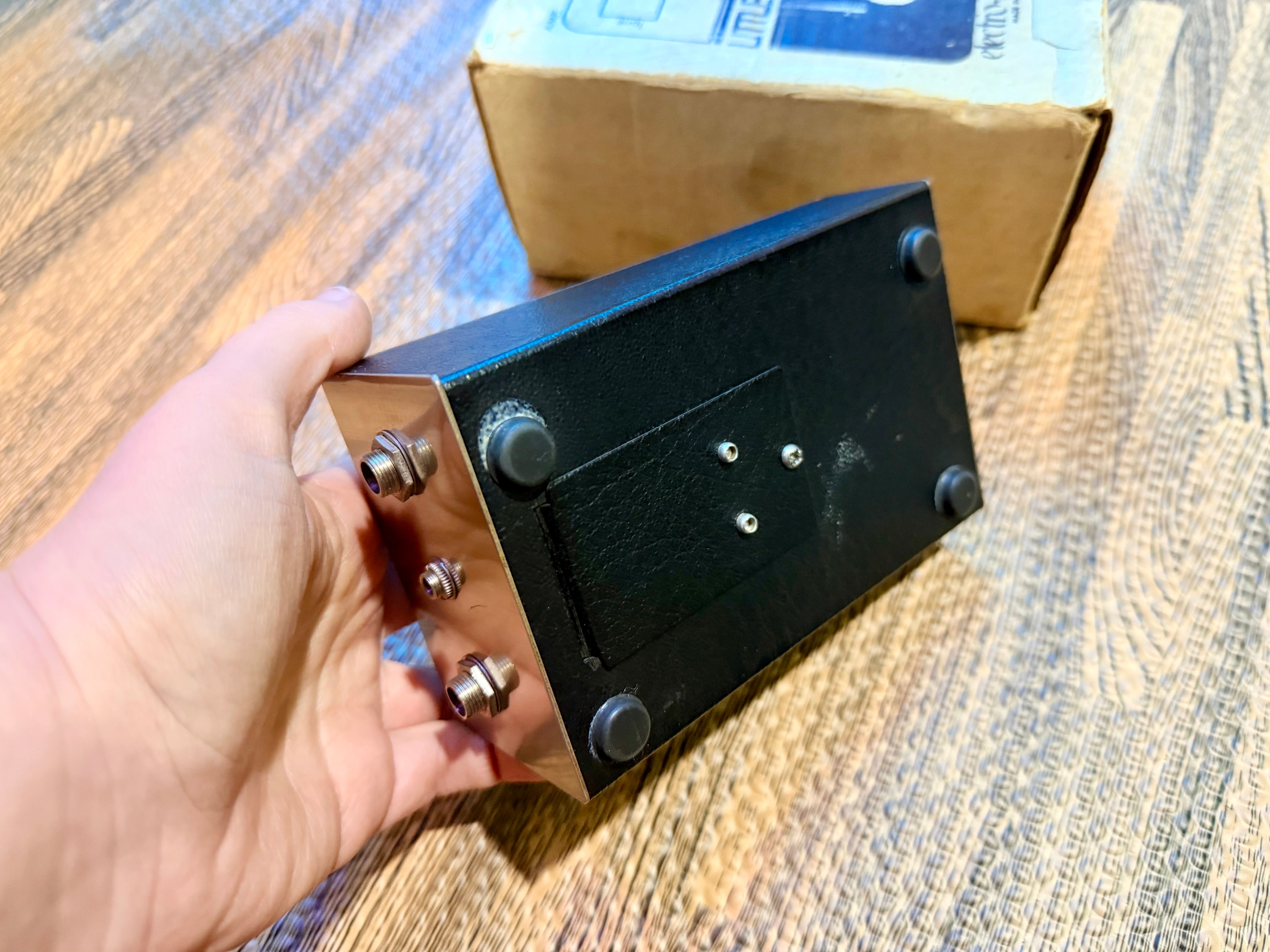 🎸 1970/1980 Boxed~Vintage Electro-Harmonix Little Big Muff Guitar Fuzz Pedal 🎸