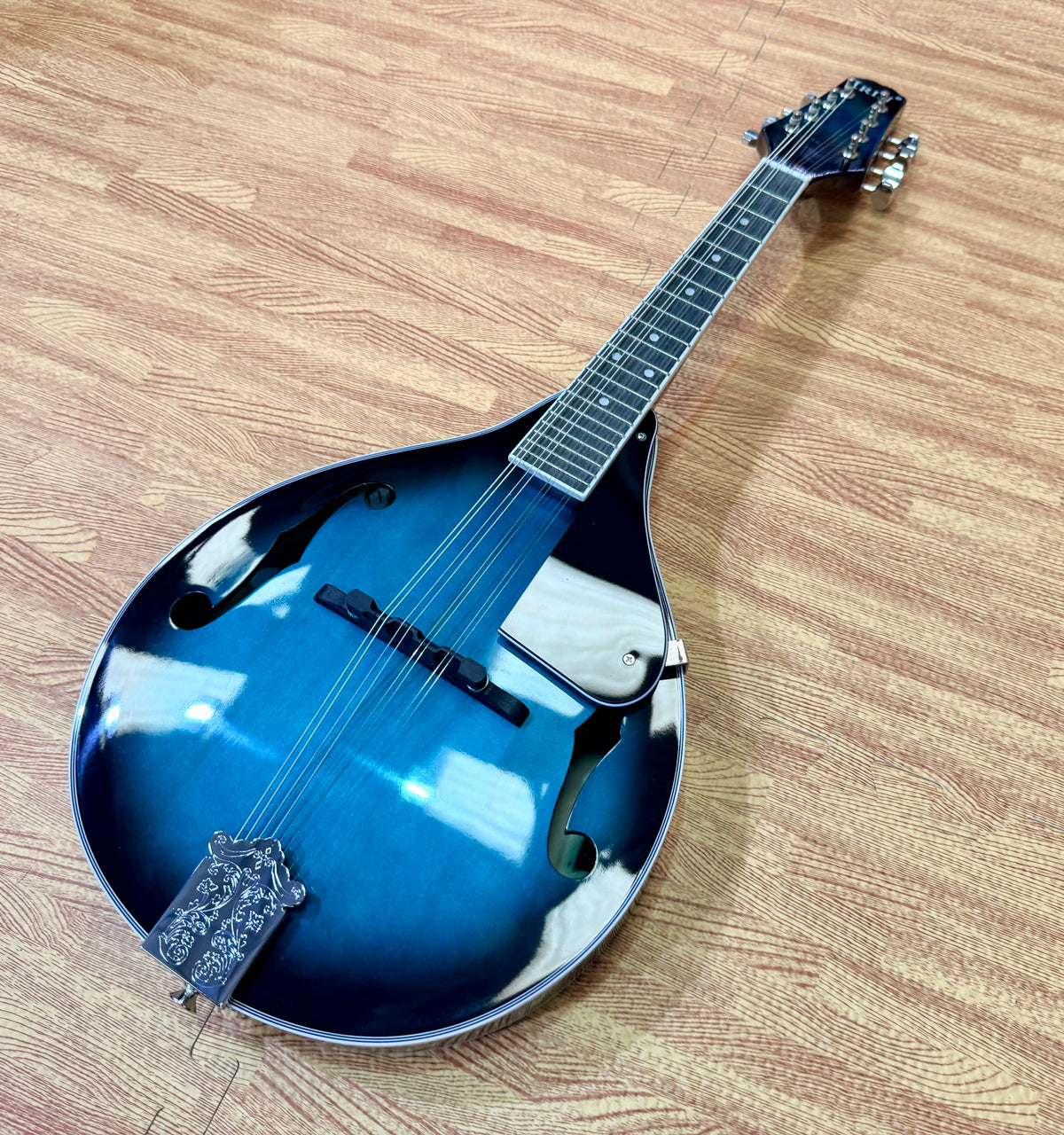✨ IRIN 8-String A-Style Acoustic Mandolin – Folk~ Blue Burst! ✨