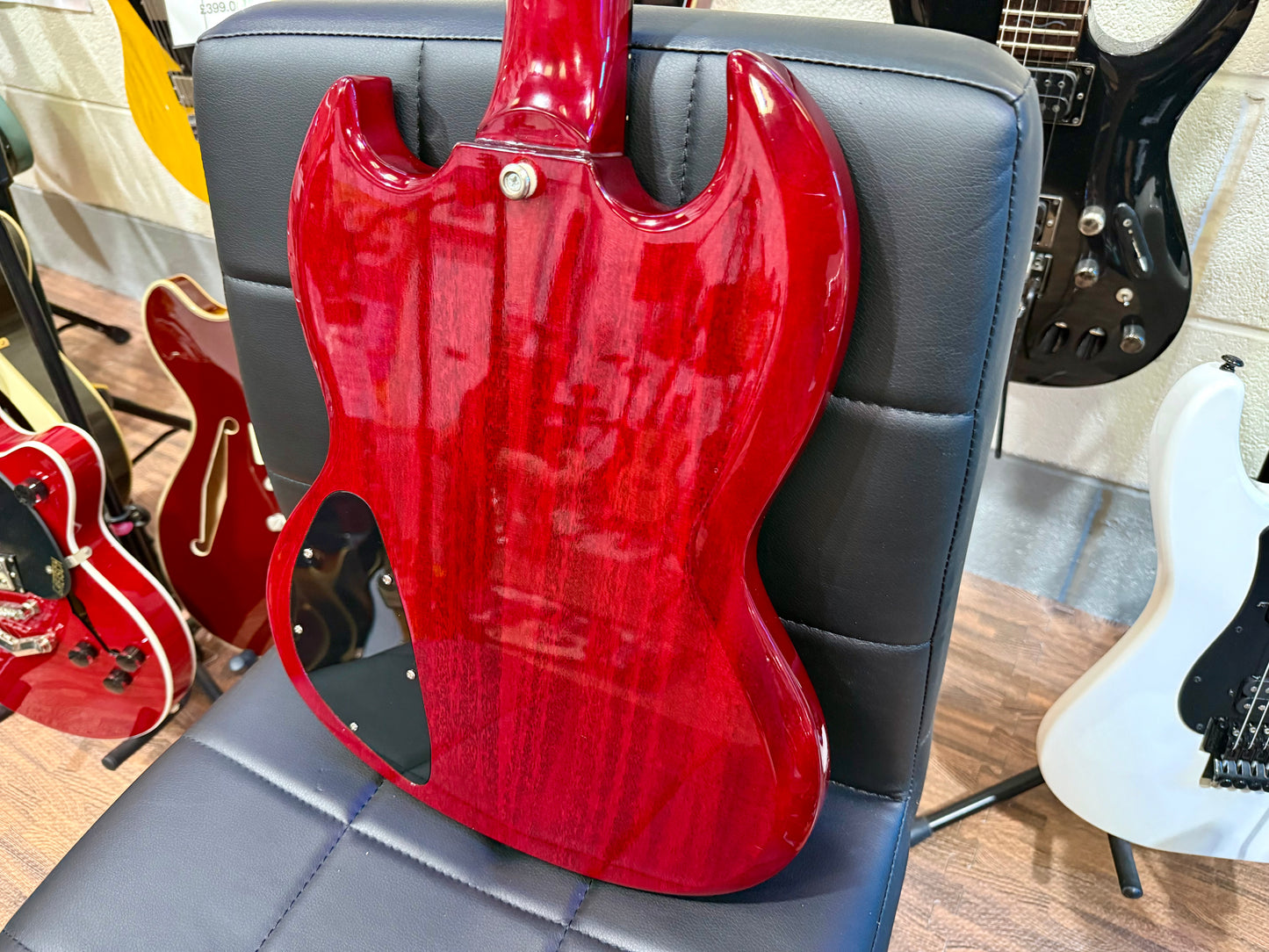 ๐ 2000 KOREA ๐ Epiphone SG G-400 Standard~ Heritage Cherry Electric Guitar!