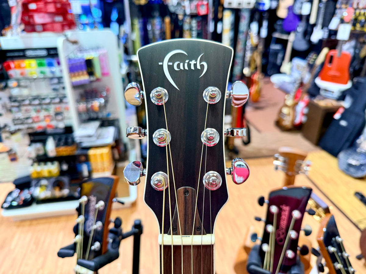 Faith Nexus Neptune FPNCECF Electro Acoustic Guitar Coffee Brown~ All Solid