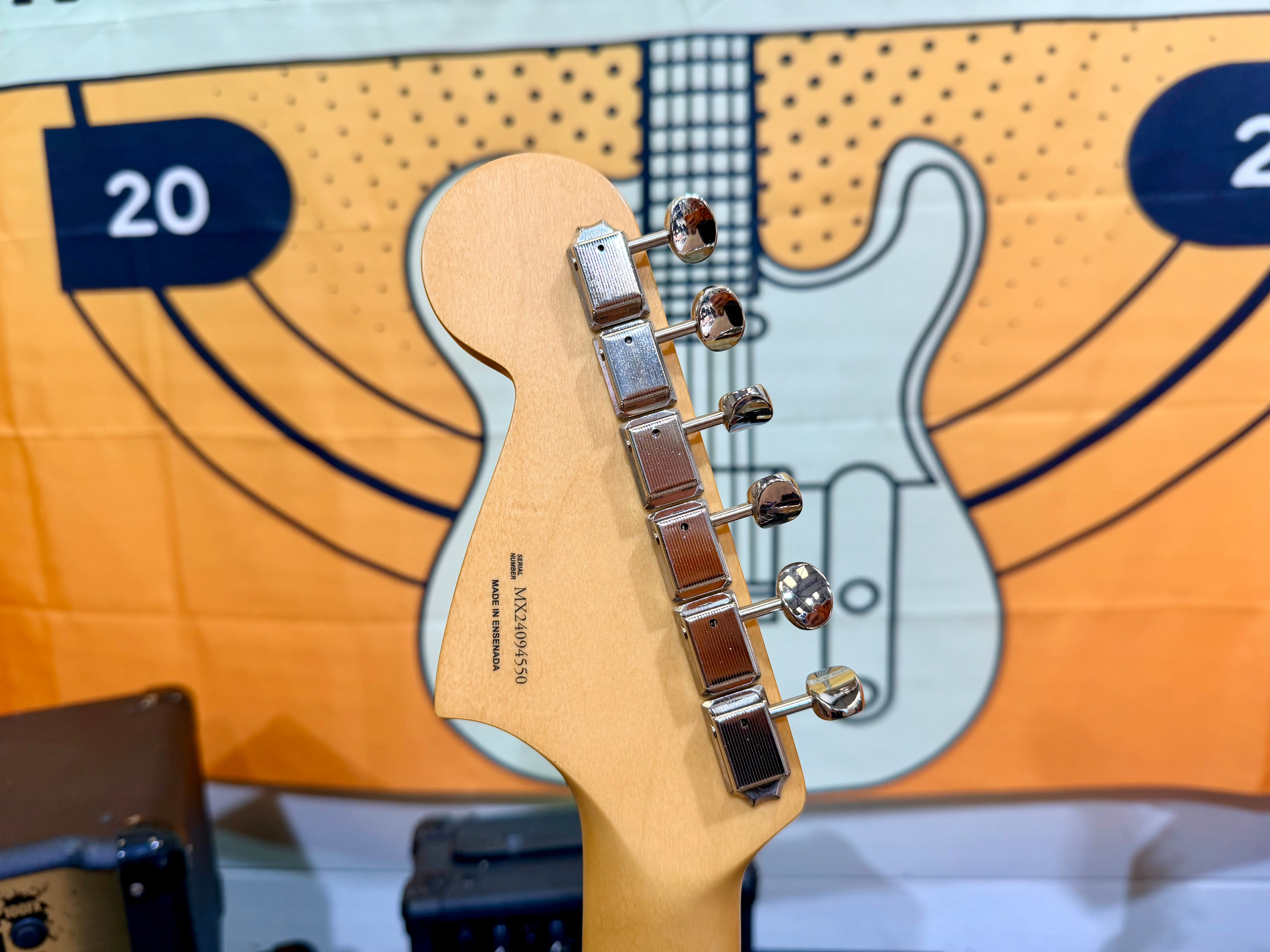 ✨2024✨ Fender Player II Mustang~ Aquatone Blue Electric Guitar~ Mexican MIM!