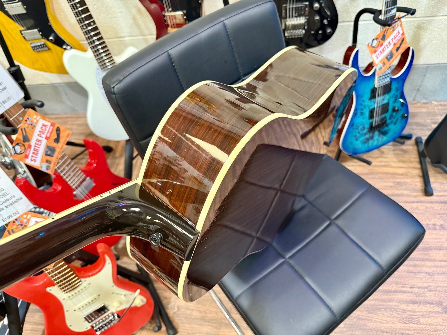 🔥2017 USA🔥 Gibson J45 Custom Electro Acoustic Guitar~ Hard Case~ REPAIRED!