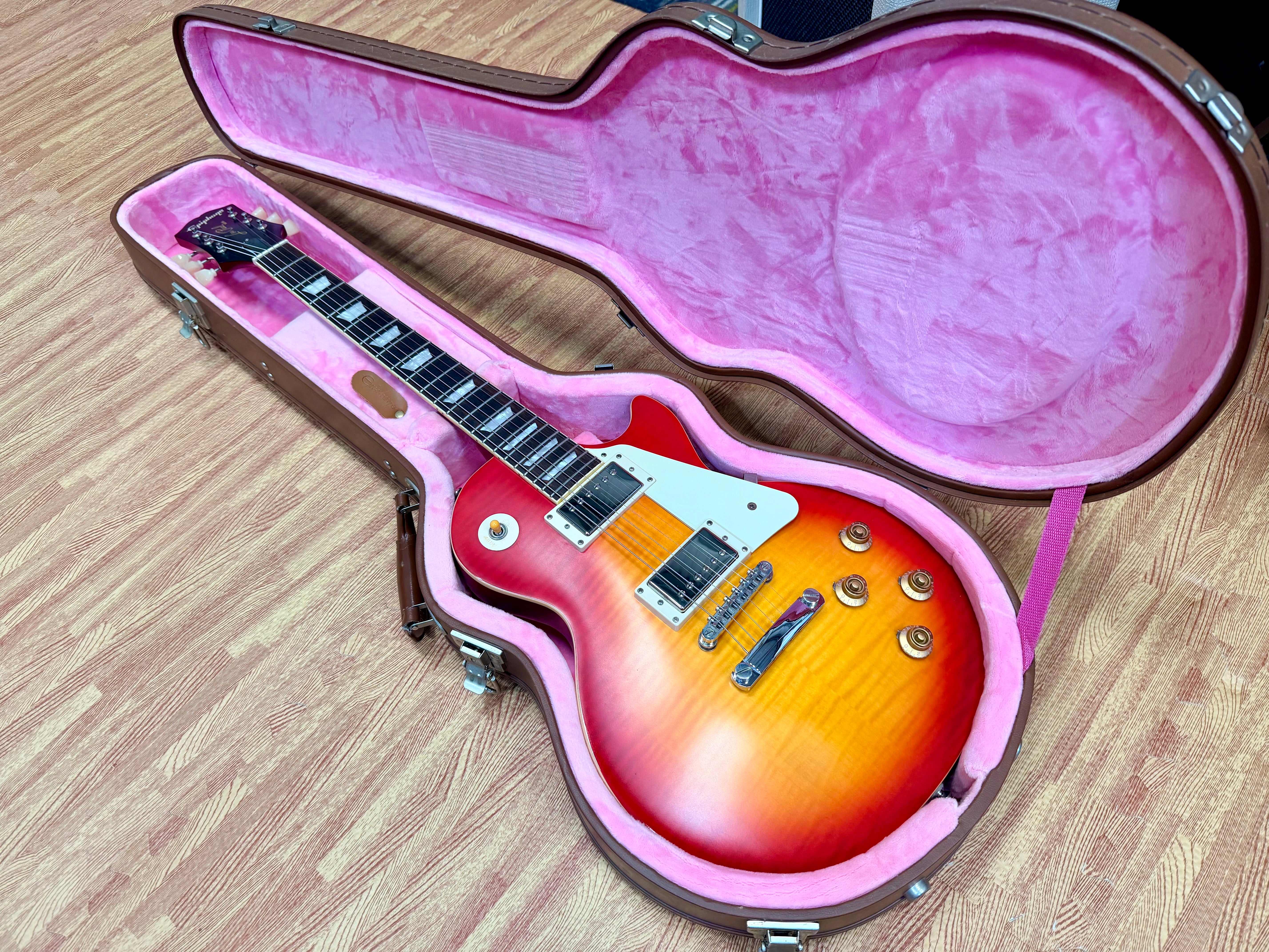 ⚡️2021⚡️Epiphone 1959 Les Paul Standard~ Aged Dark Cherry~ Inspired By Gibson!