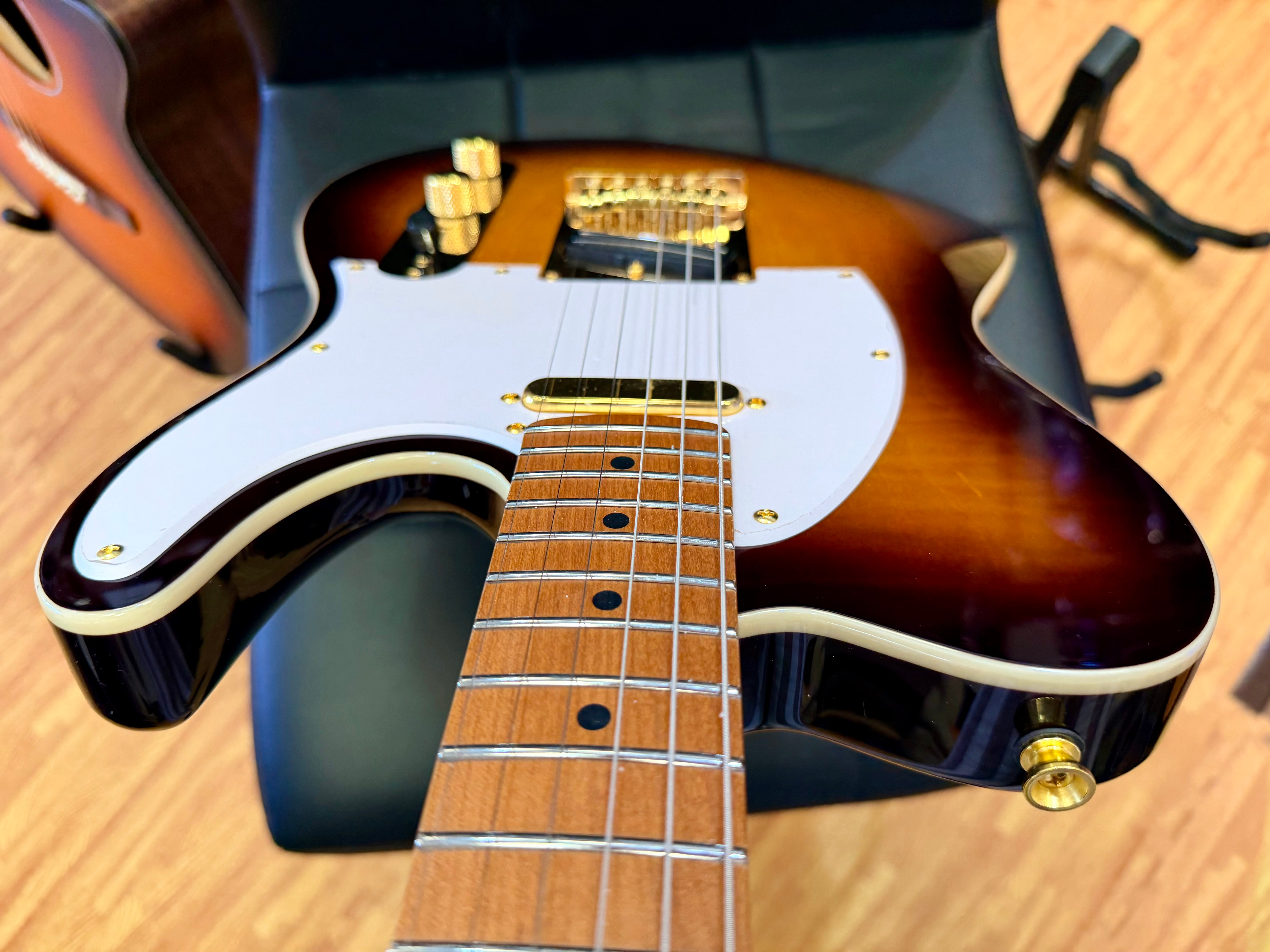 ⚡️NEW⚡️ JET JT-600 Tobacco Burst Electric Guitar~ Richie Kotzen~ Flamed Maple!