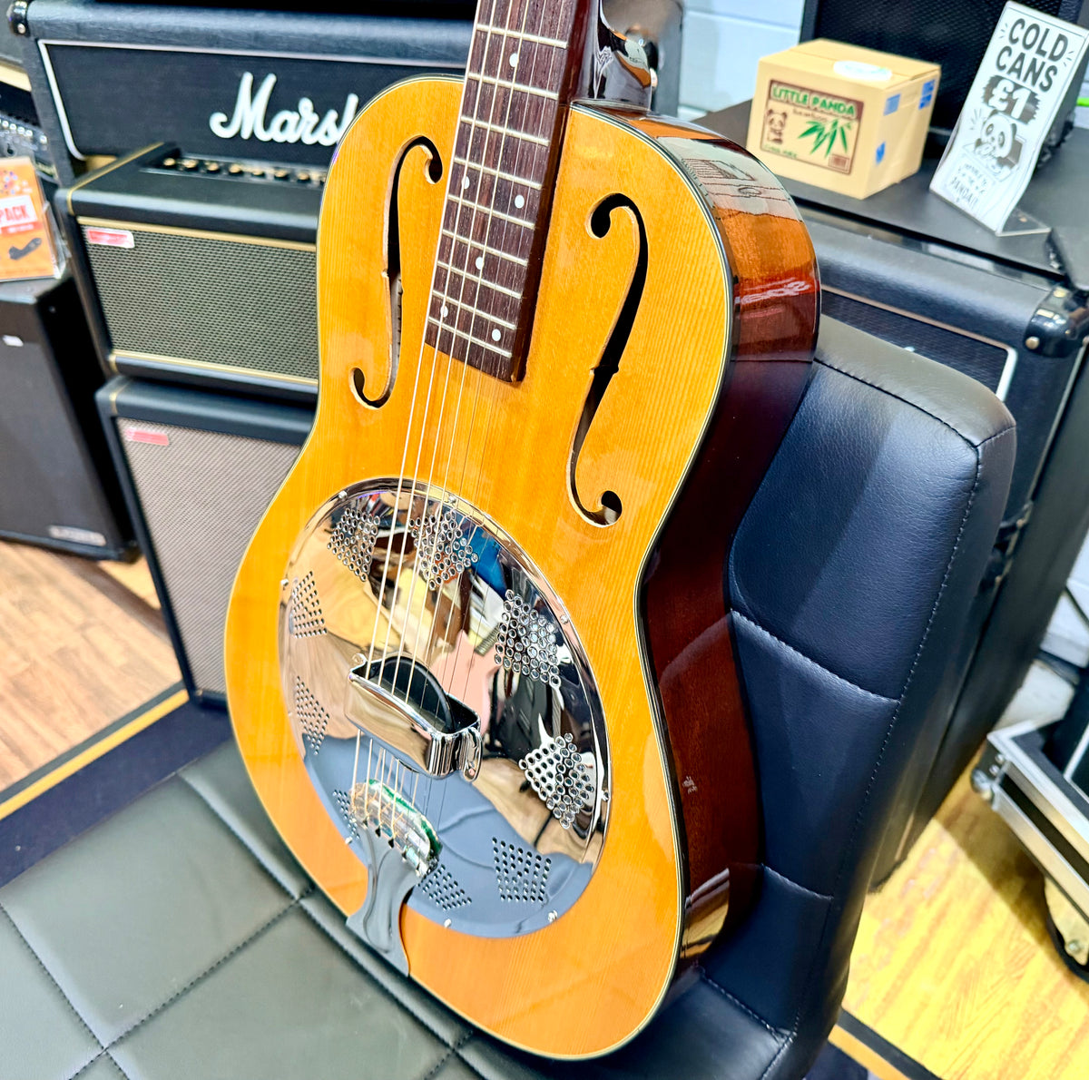 ✨ Tanglewood Parlour Resonator Acoustic Guitar~ Natural Gloss ✨
