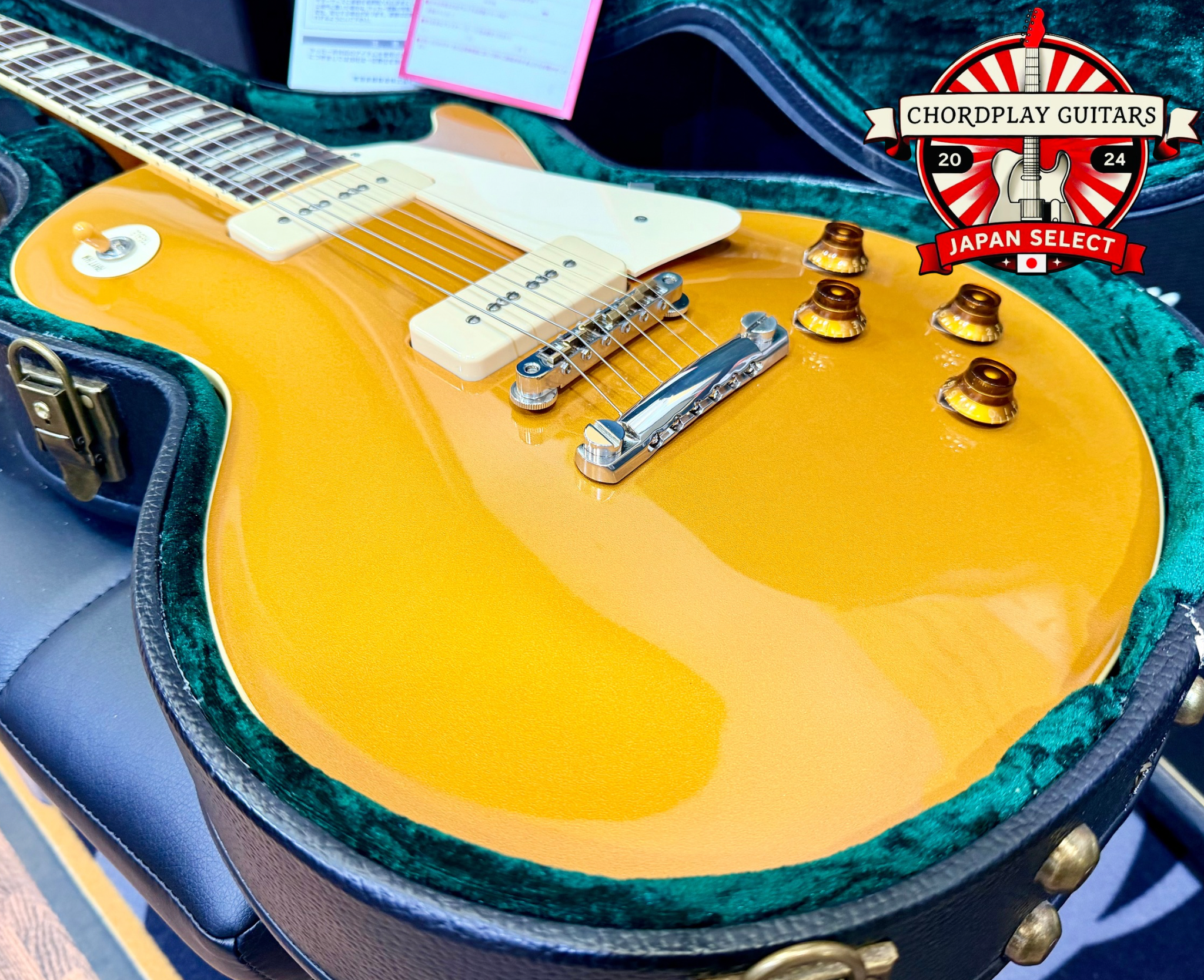 2022 Tokai LS220S GT Goldtop P90 Made in Japan ort! – Chordplay