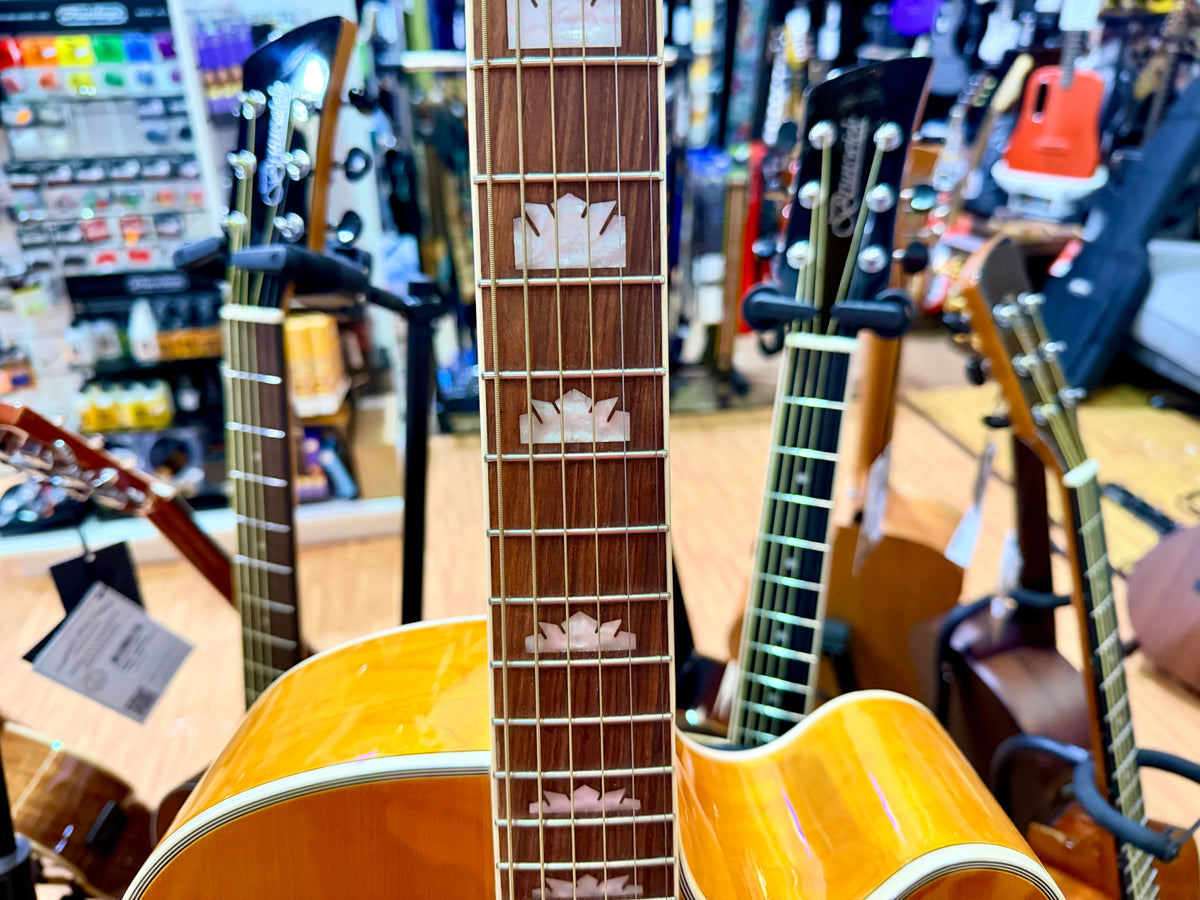 2023 Epiphone J-200 EC Studio Electro-Acoustic~ Natural~ Super Jumbo Guitar
