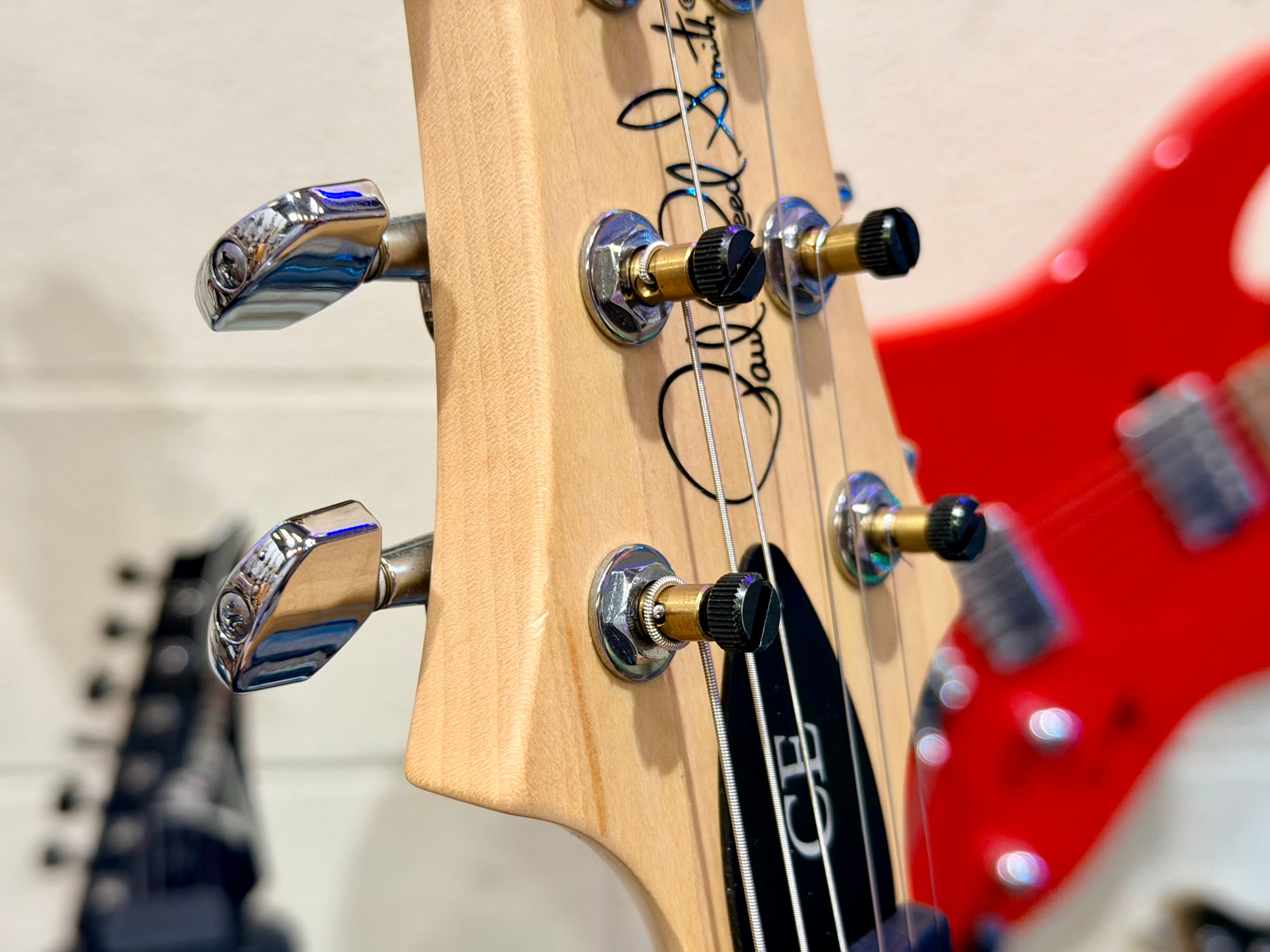 🔥RARE 2023🔥 PRS CE24 Satin Gold Top Limited Edition~ Natural Back~ USA~ Gig Bag