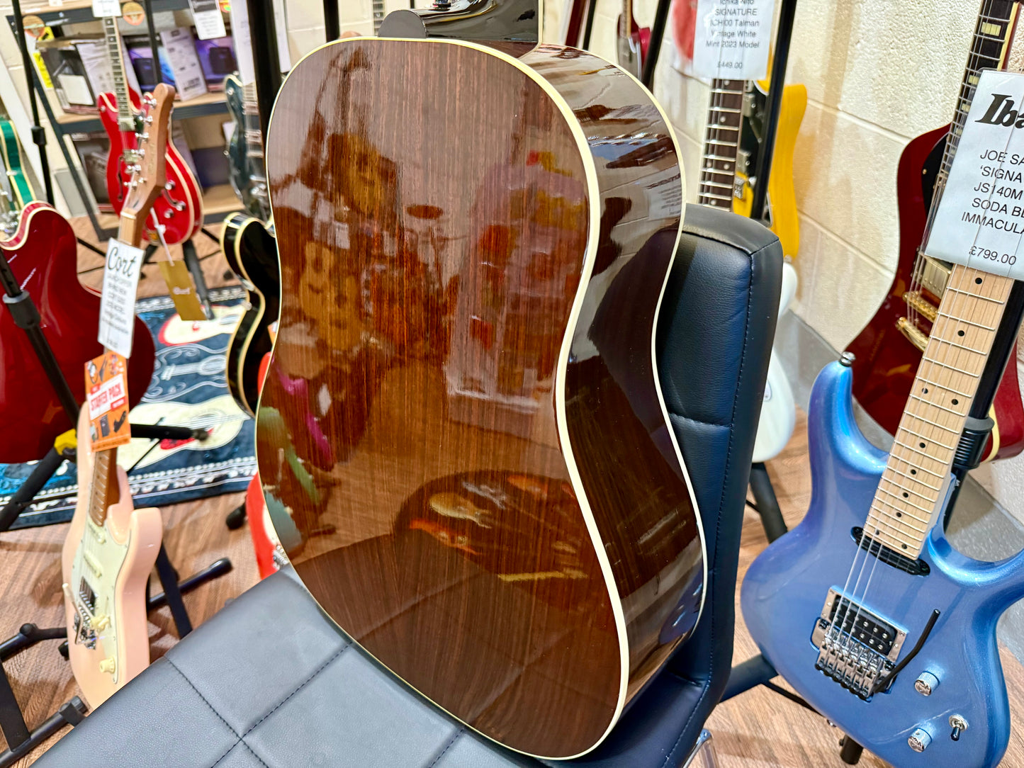 🔥2017 USA🔥 Gibson J45 Custom Electro Acoustic Guitar~ Hard Case~ REPAIRED!