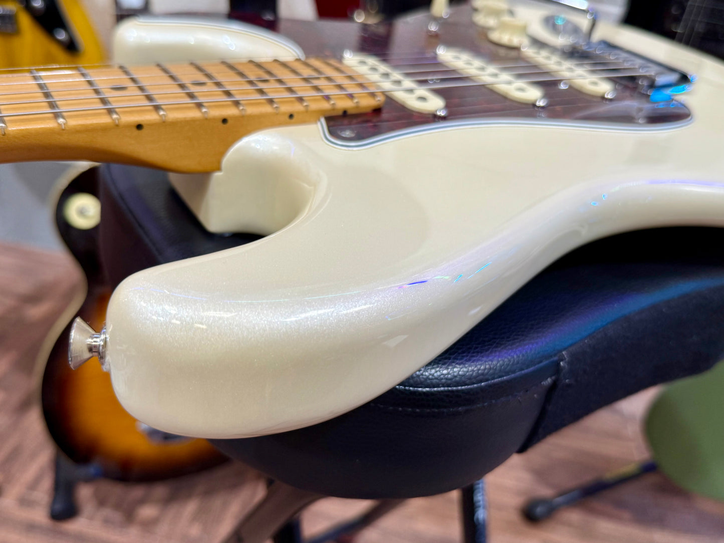 🌟2021 MINT🌟 Fender Player Plus Stratocaster~ Olympic Pearl White~ Push/Pull!